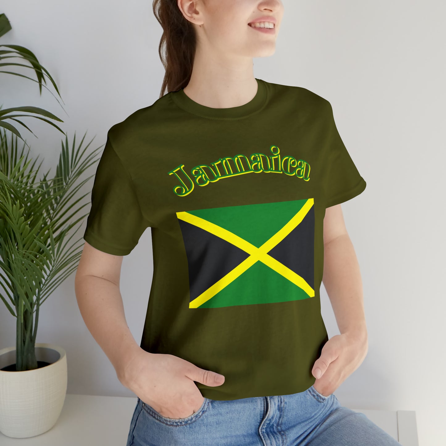 Jamaica flag shirt Jamaican T-shirt positive vibes shirt good vibes tee island girls trip shirt bohemian top Christmas gift for her for him