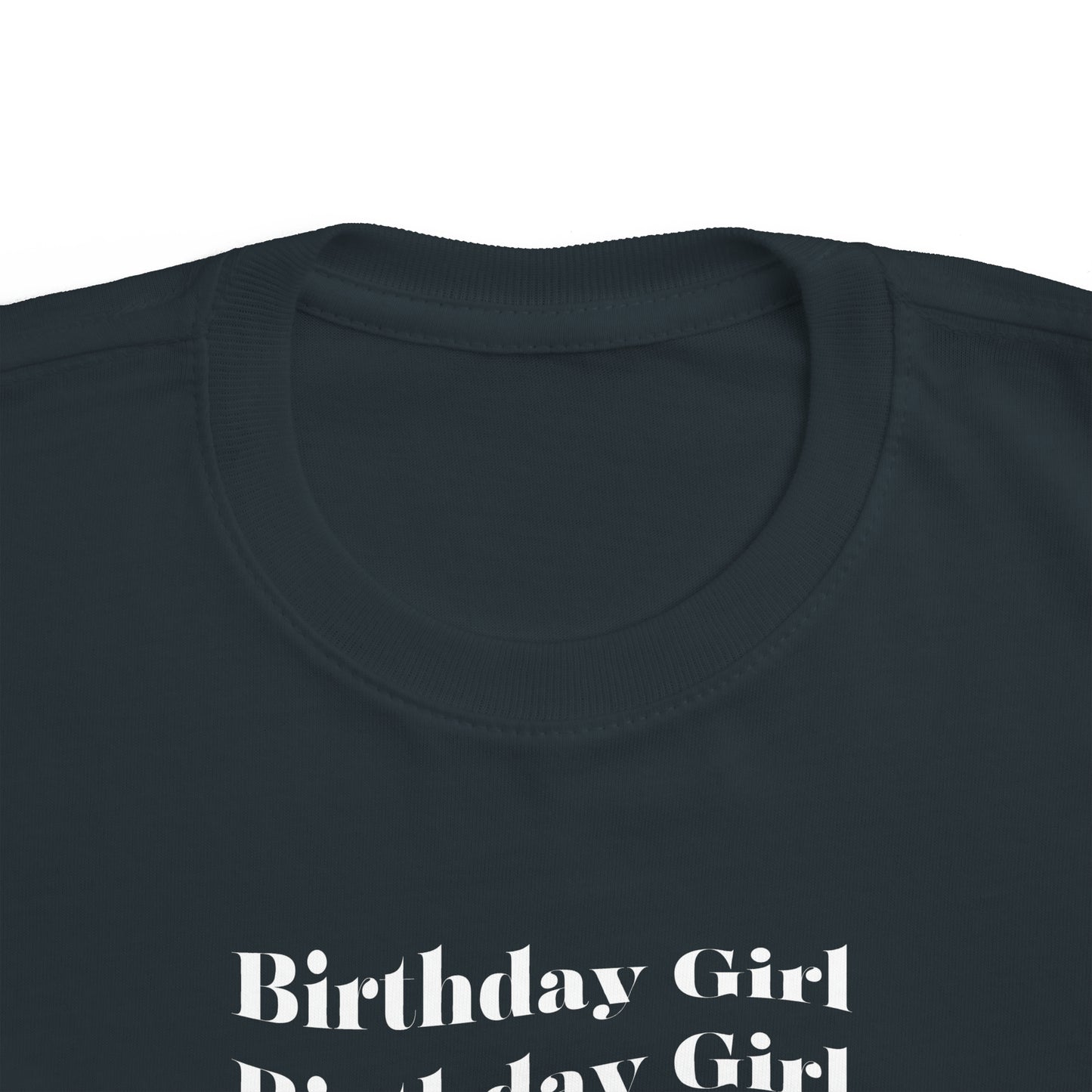 Birthday girl shirt toddler birthday shirt Christmas shirt kid Tshirt Trex fun tee Toddler's Fine Jersey Tee