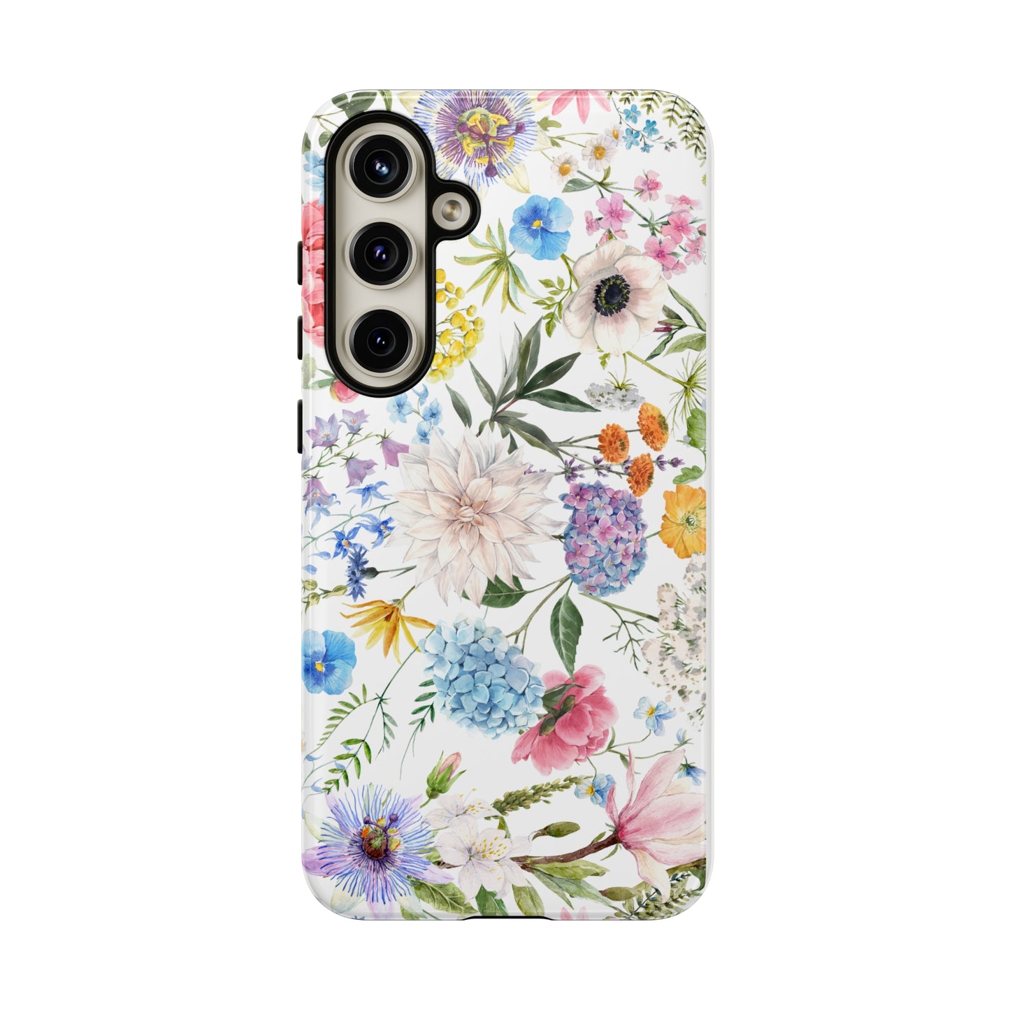 Floral phone case mother's day gift best friend gift for her gift for him flower cell phone cases Tough Cases