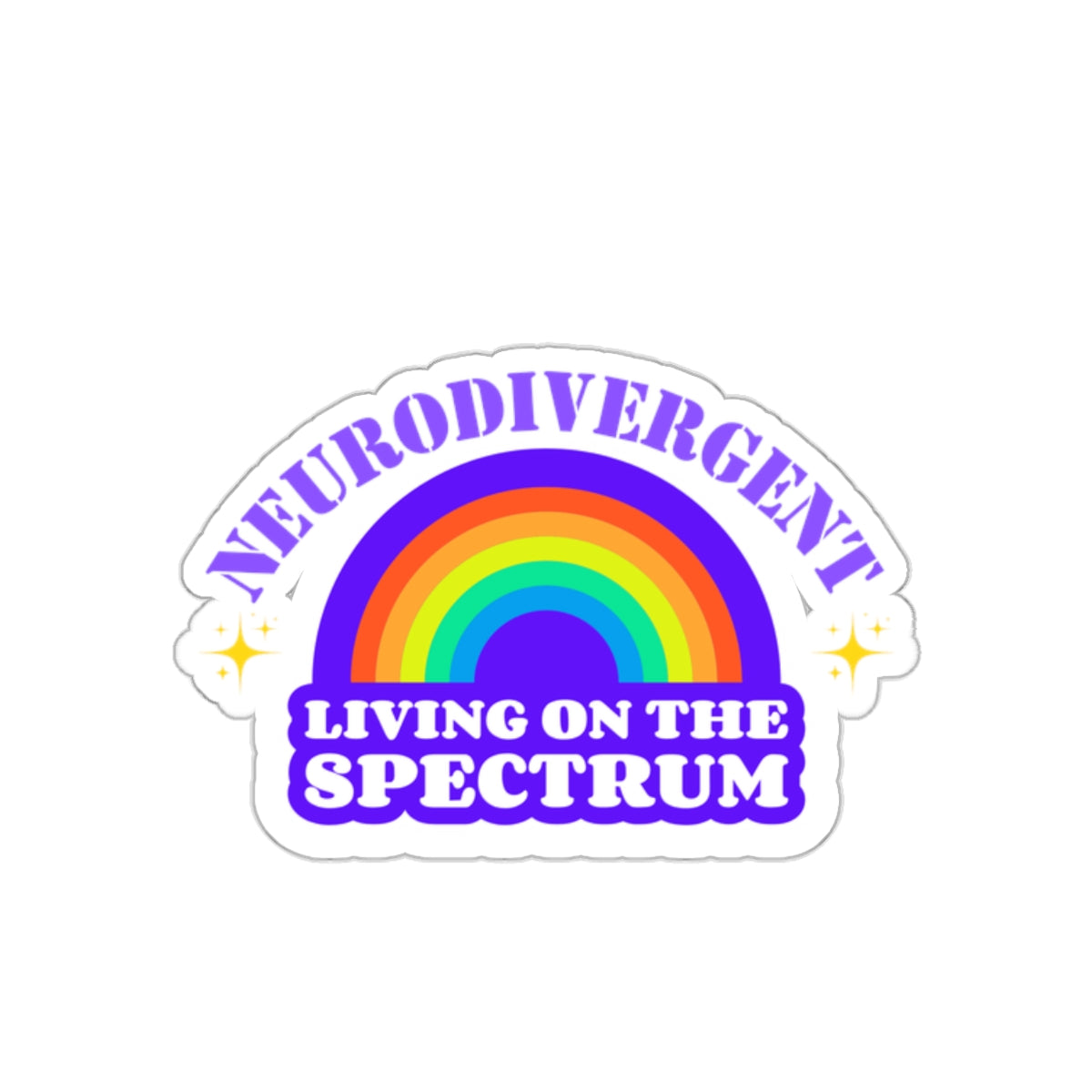 NeuroDivergent sticker autism sticker neurospicy bestie gift for her bestfriend gift Kiss-CutSticker my last fuck sticker autism awareness