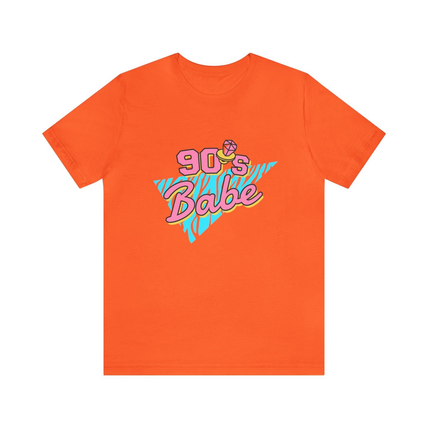 90's Babe shirt, gift for her, Christmas shirt, galantine gift best friend trip, Unisex Jersey Short Sleeve Tee