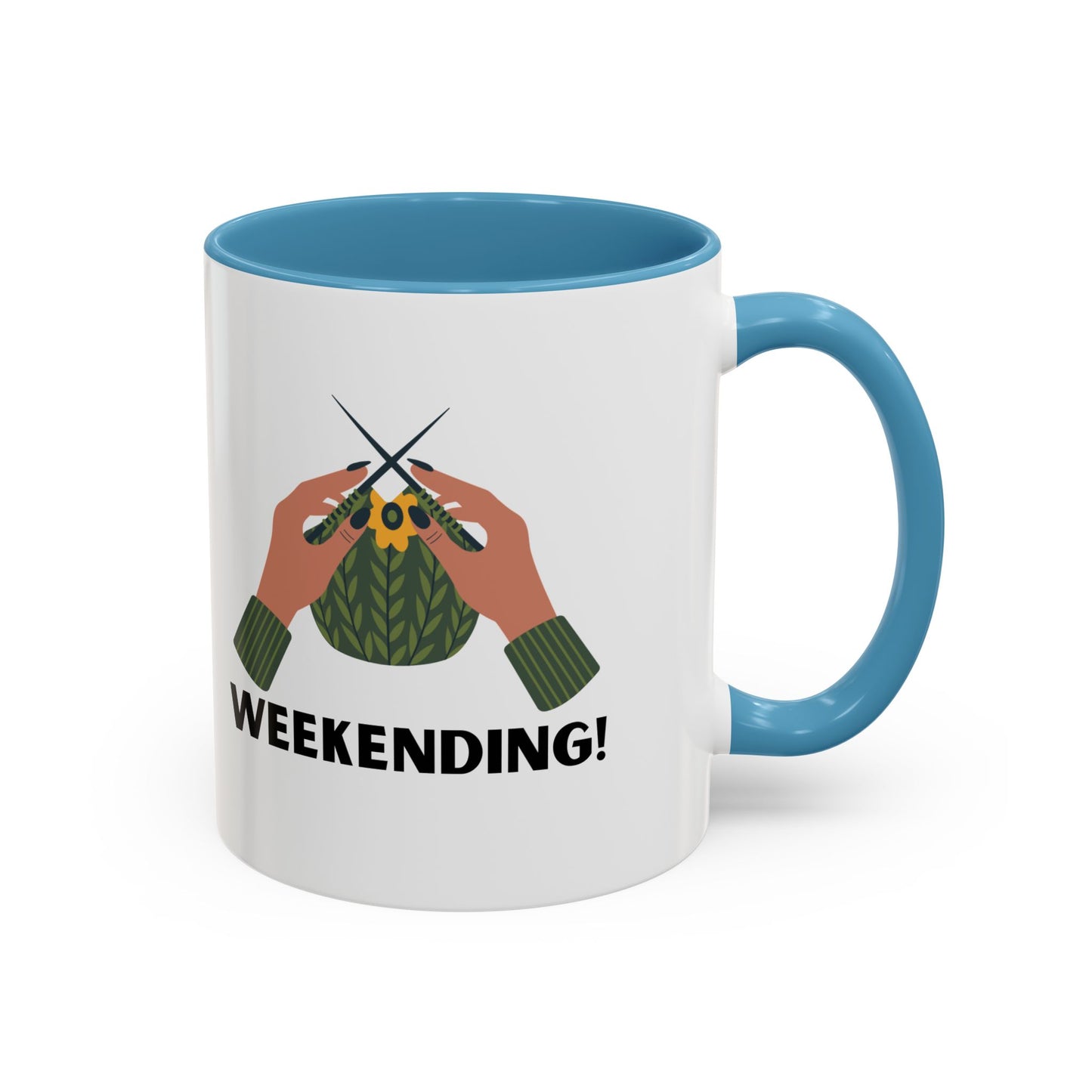 Knitting weekending mug coffee lover weekending vibes mug Coffee Mug swift Funny Coffee Cup Cat Lady Gift Cat Lover Gift Cat Mom christmas