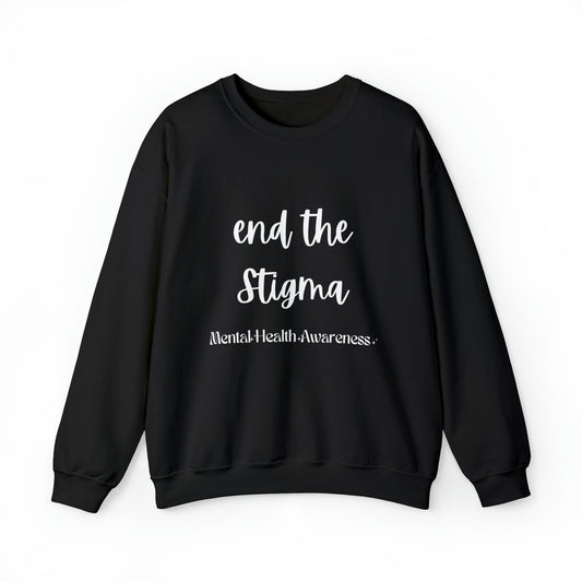 End the stigma sweatshirt mental awareness sweatshirt self care sweater anxiety sweatshirt psychologist tee Motivational shirt