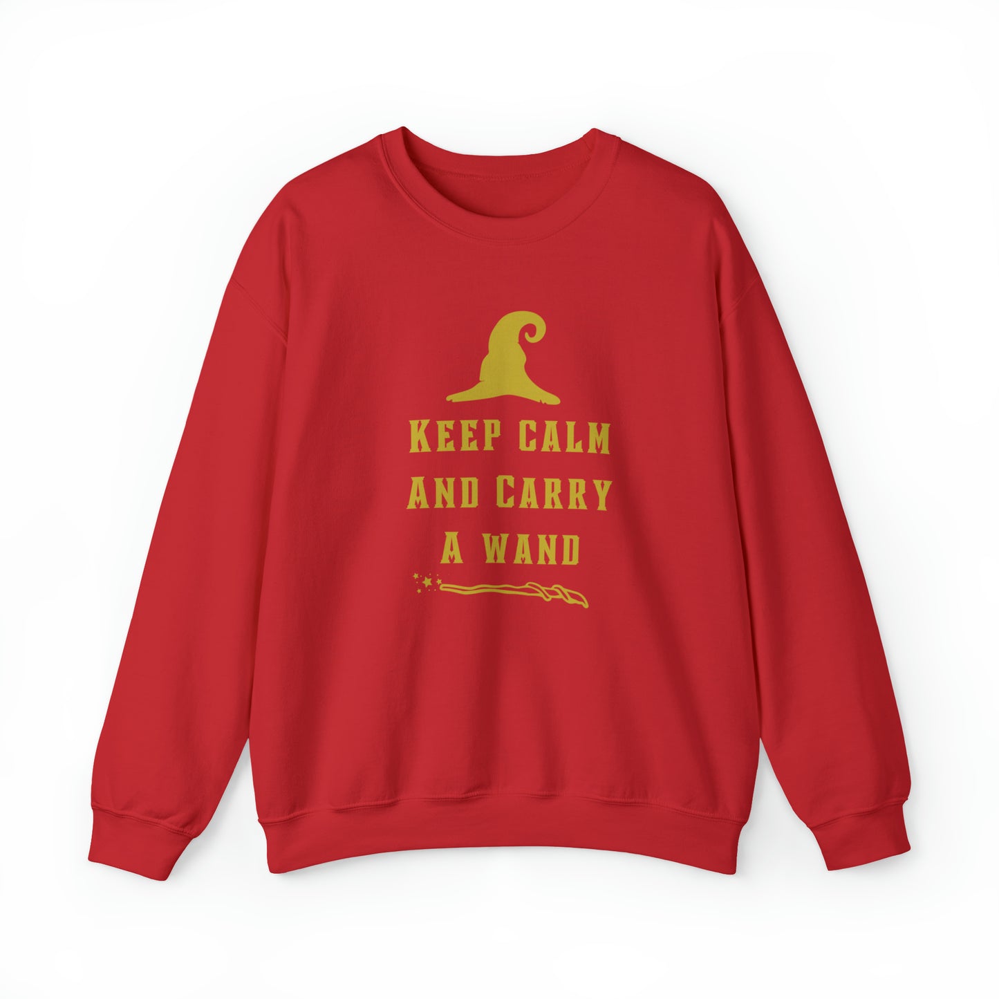 Mischief Manager Hogwarts sweater keep calm carry a wand sweatshirt Halloween sweater Universal Studios Christmas gift for her gift for him