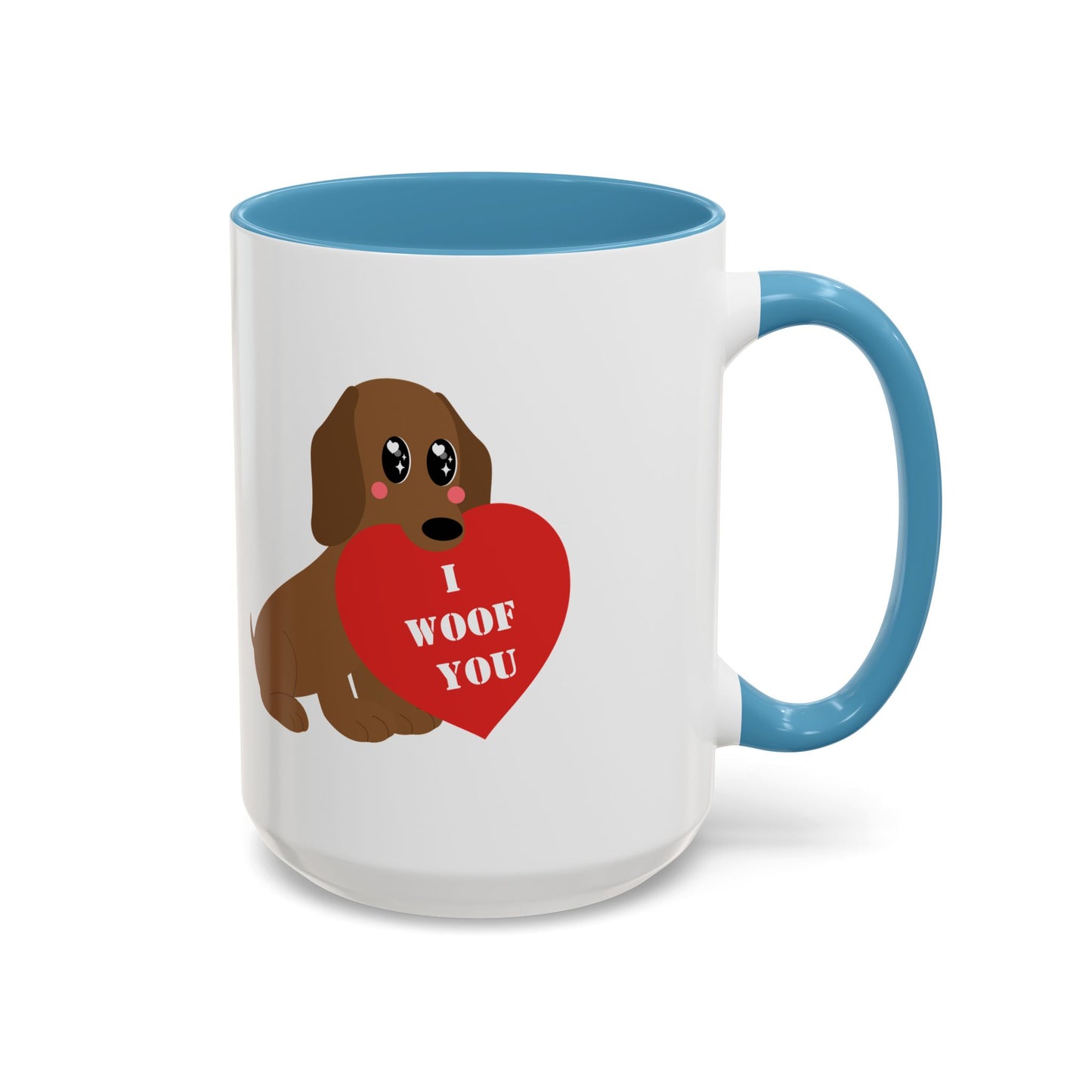 Dog lover mug I woof you mug Valentines day mug i love you Galantines day Bestie gift for her gift tea Mug Coffee Gift for Mom vday gift