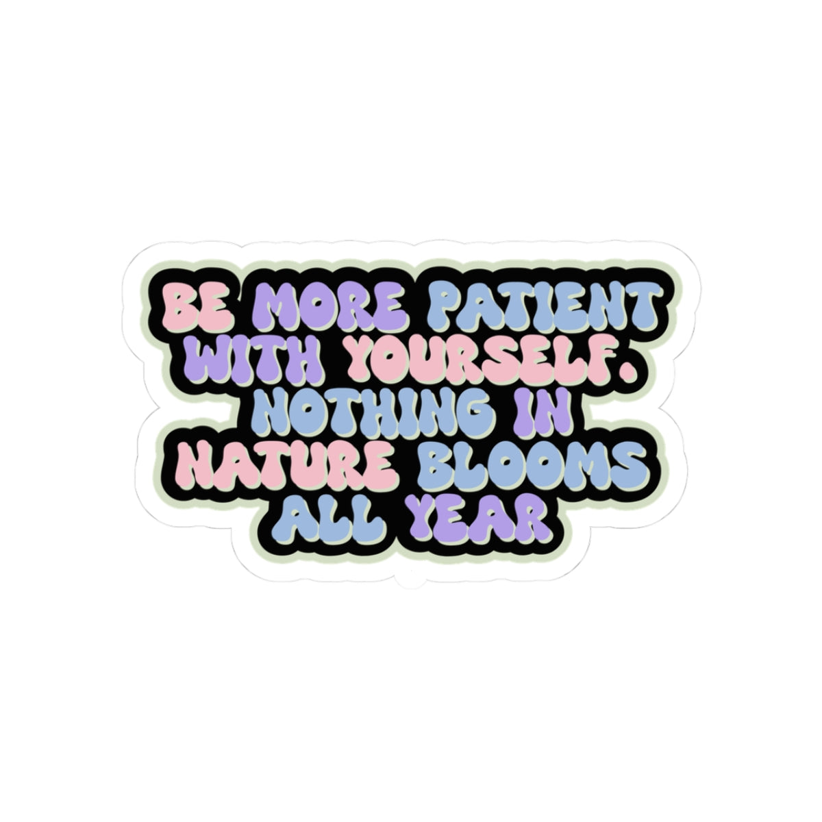 Selfcare sticker motivational sticker You are kind Beautiful sticker motivational sticker Magical stickers loved gift for her flower sticker