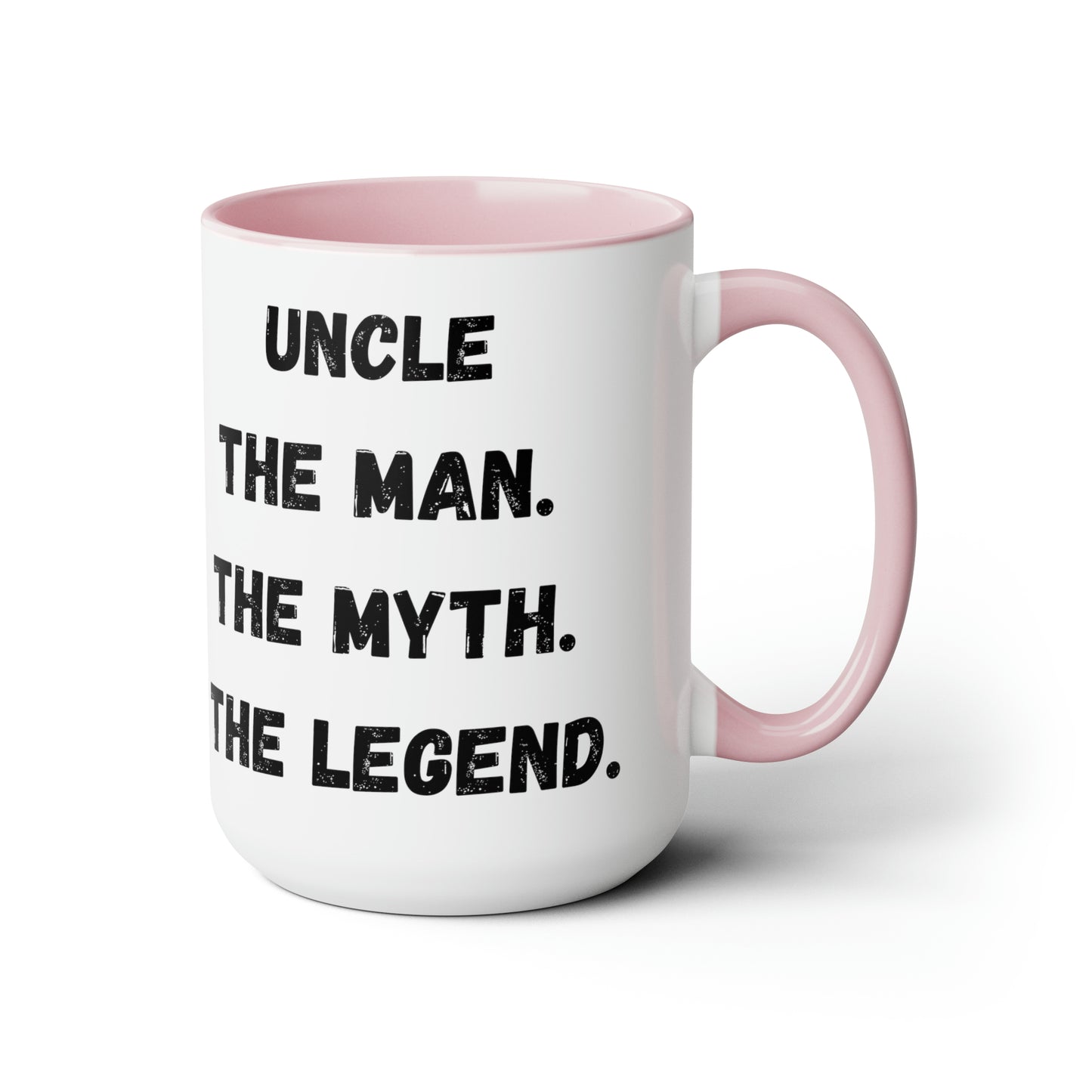 Uncle the man mug the myth the legend mug Daddy mug love you dad sister gift Coffee Mug pregnancy reveal gift heart mug gift for him Coffee
