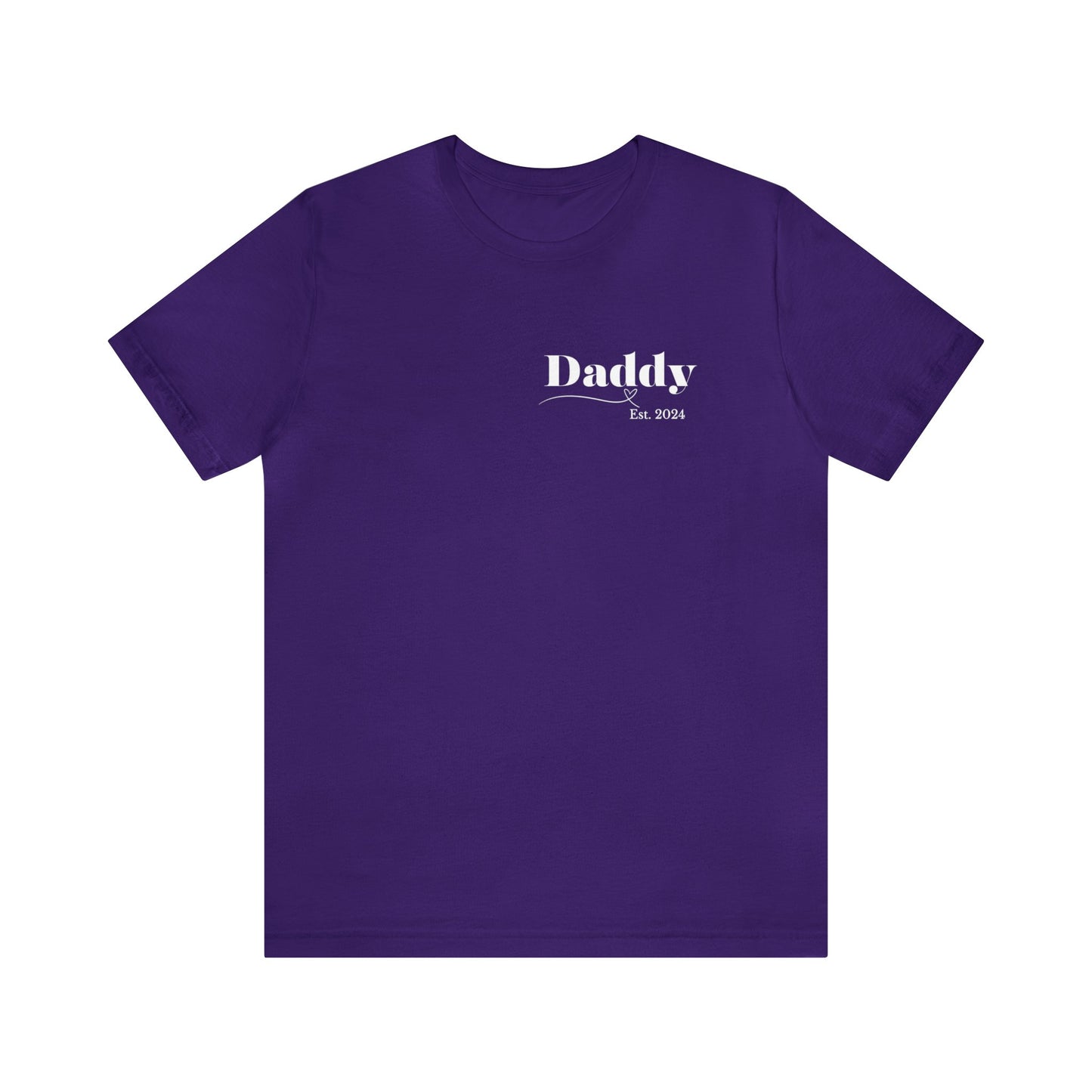 Daddy shirt pregnancy reveal shirt New dad gift dad shirt new mom shirt Christmas gift for her gift for him bridal shower gift