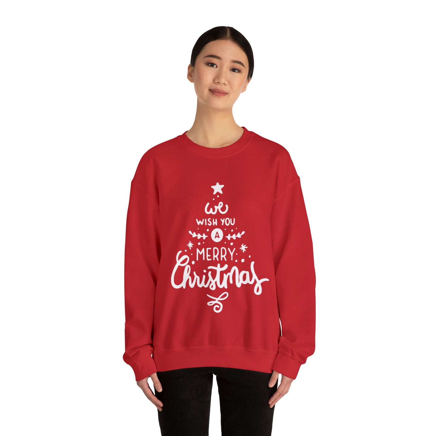 Red Festive AF sweater Merry Bright Christmas sweatshirt Holiday Sweater Christmas gift