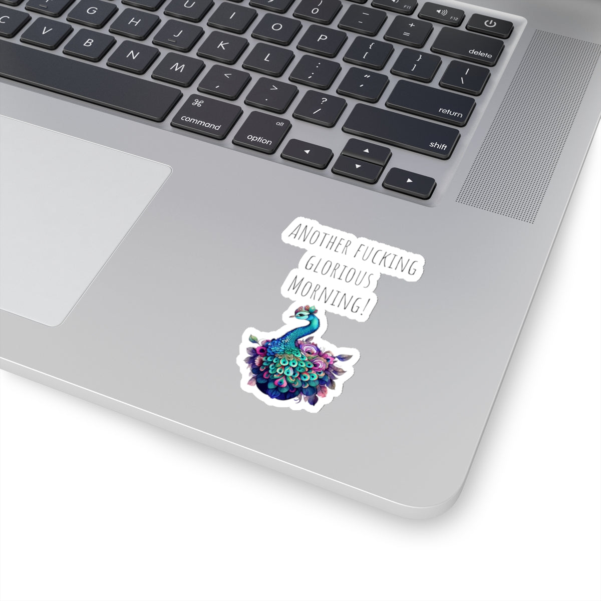 Glorious morning sticker ostrich sticker funny coworker gift funny mom gift bestfriend gift Kiss-Cut Stickers Halloween stickers sticker