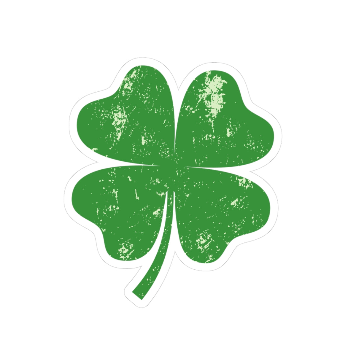 Four leaves clovers sticker st. Paddys sticker life st Patrick's day Motivating sticker keep trying sticker gift forher giftforhim girlboss