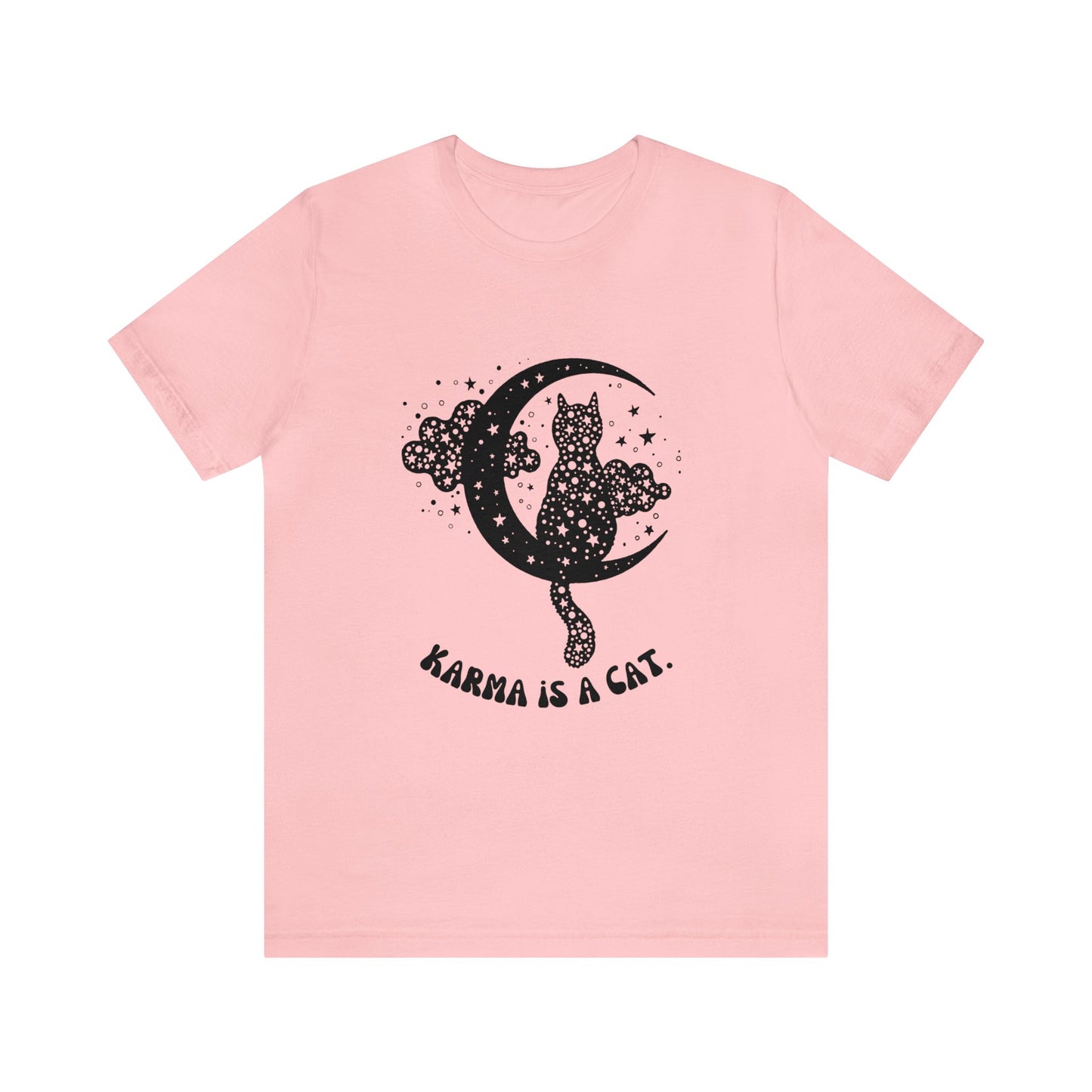 Karma is a cat shirt Cat lover tshirt book lover shirt Taylor witchy cat Shirt Halloween Cat Gift for Cat Lover Gift for Cat lover shirt