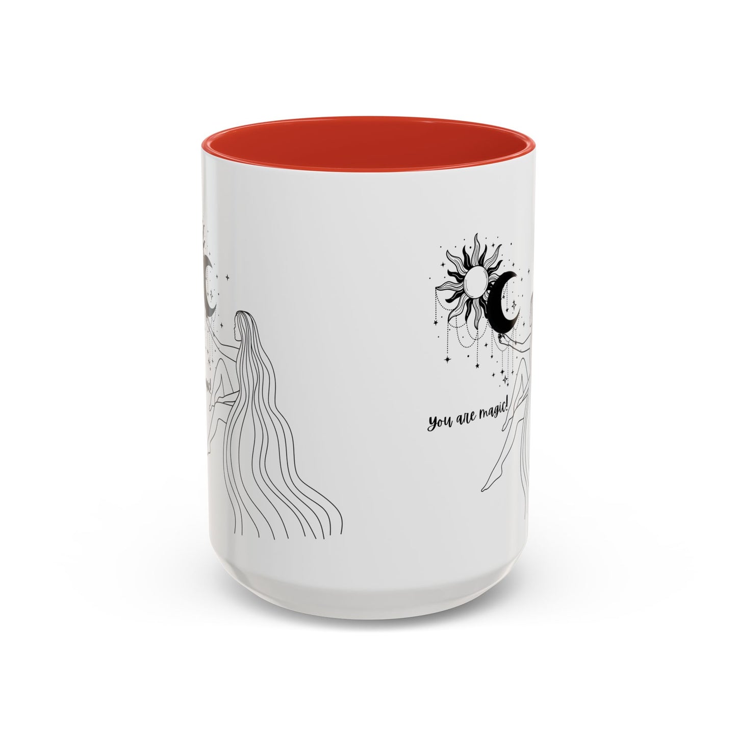 You are Magic mug coffee mug Spiritual gift moon mug witchy mug Goddess gift supervisor mug office bestie gift Boss Christmas gift for her