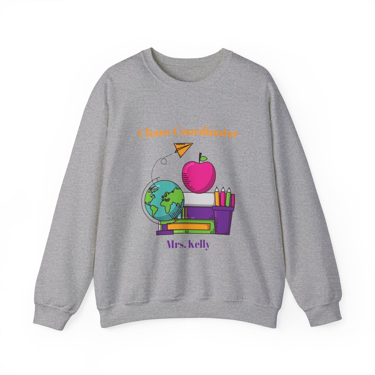 Chaos coordinator sweater Teacher shirt love motivate sweater gift for her teacher sweater custom sweater Valentine's sweater gift for him
