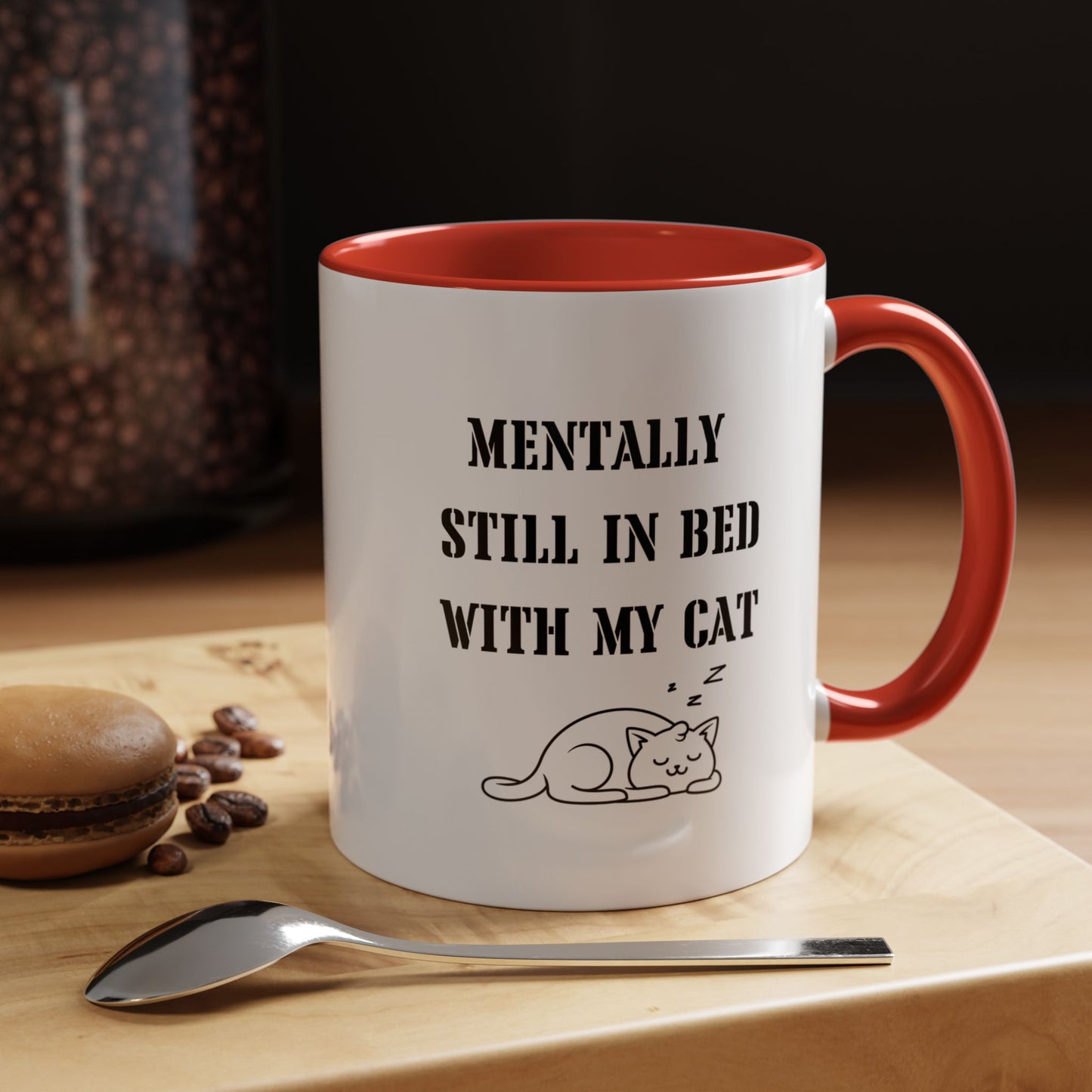 Sleeping Cat Coffee Mug Still In Bed with My Cat funny Lover Cat Mug Funny Coffee Cup Cat Lady Gift Cat Lover Gift Cat Mom christmas Gift