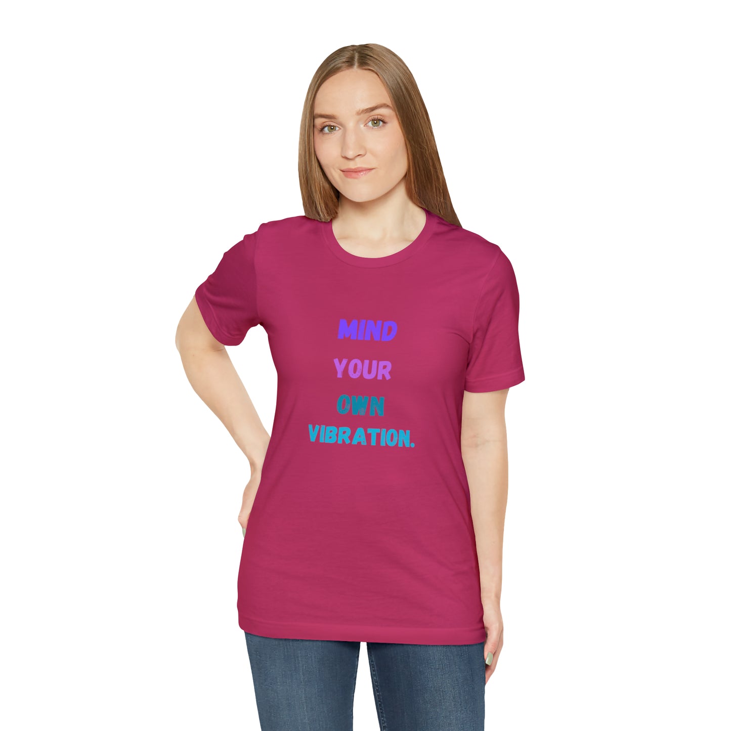 Spiritual shirt Mind your own vibration t-shirt Zen gift for her gift for him yogawear meditation gifts best friend Christmas gift