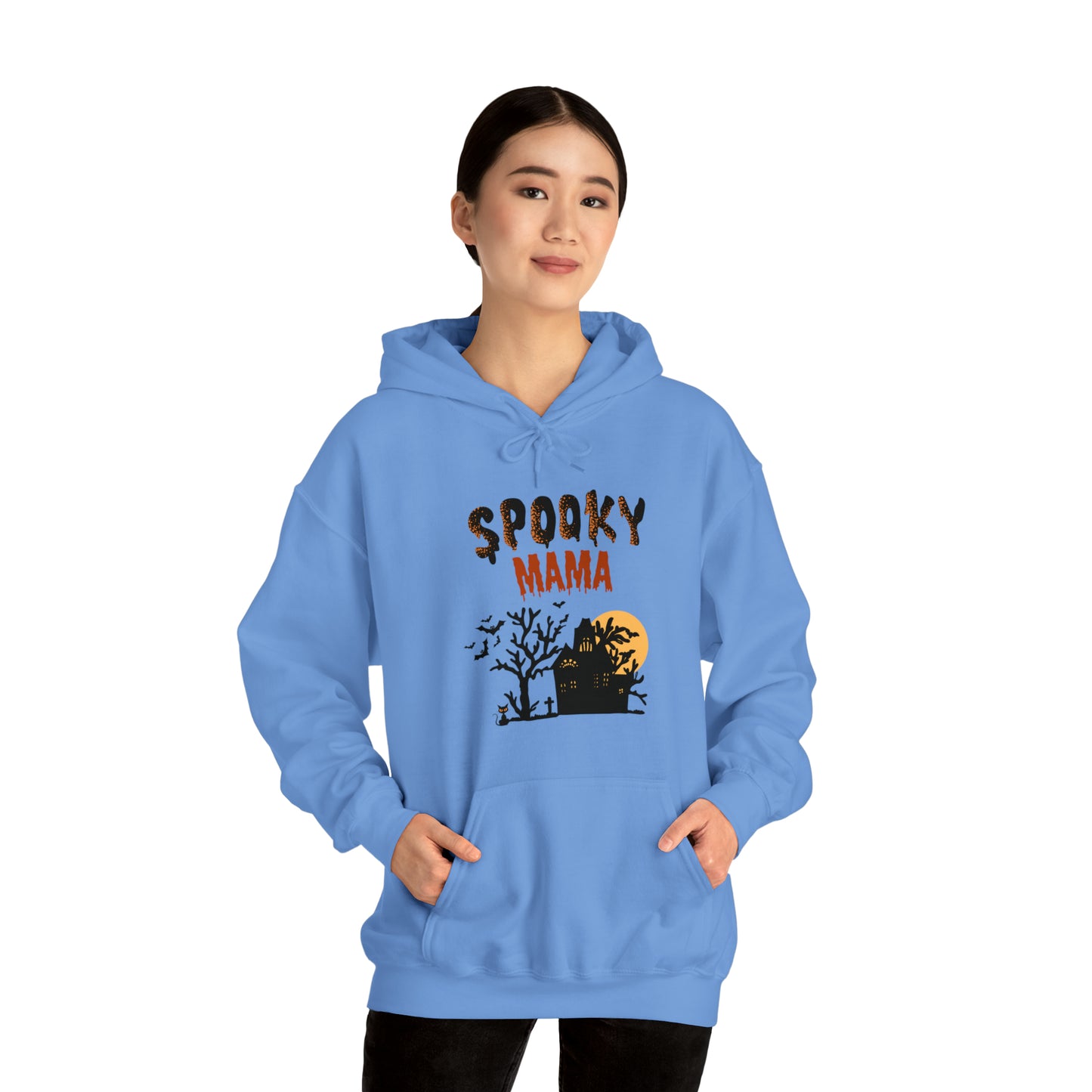 Spooky Mama Halloween Sweatshirt, spooky Ghostface Shirt, Funny Halloween Horror Shirt, Halloween Women's Sweatshirt, Halloween Tee, unisex