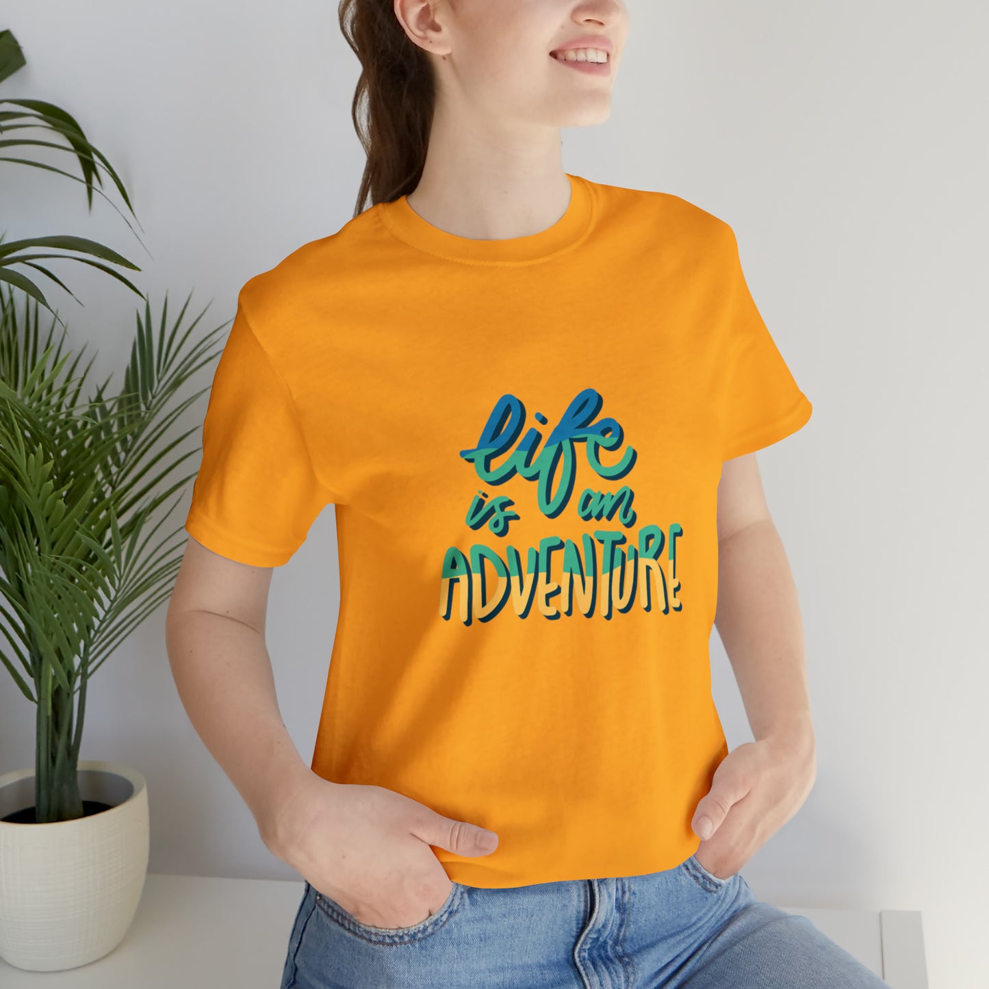 Life is a pure Adventure shirt, Good vibes only shirt, Adventurer shirt, Unisex gift, gift for her, gift for him, vacation shirt,best friend