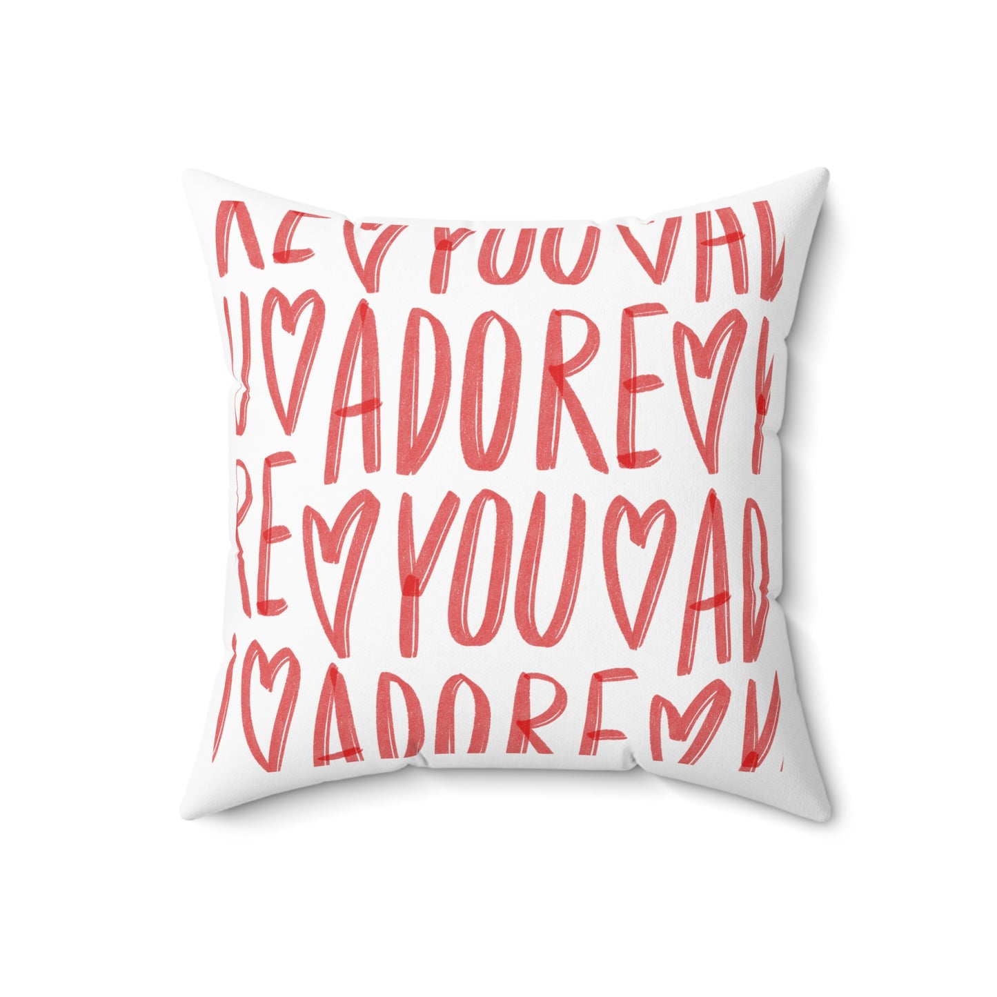 Adore you pillow love story pillow Valentine's day gift for her gift for him vday gift I love you gnome matter galentines day gift vday gift