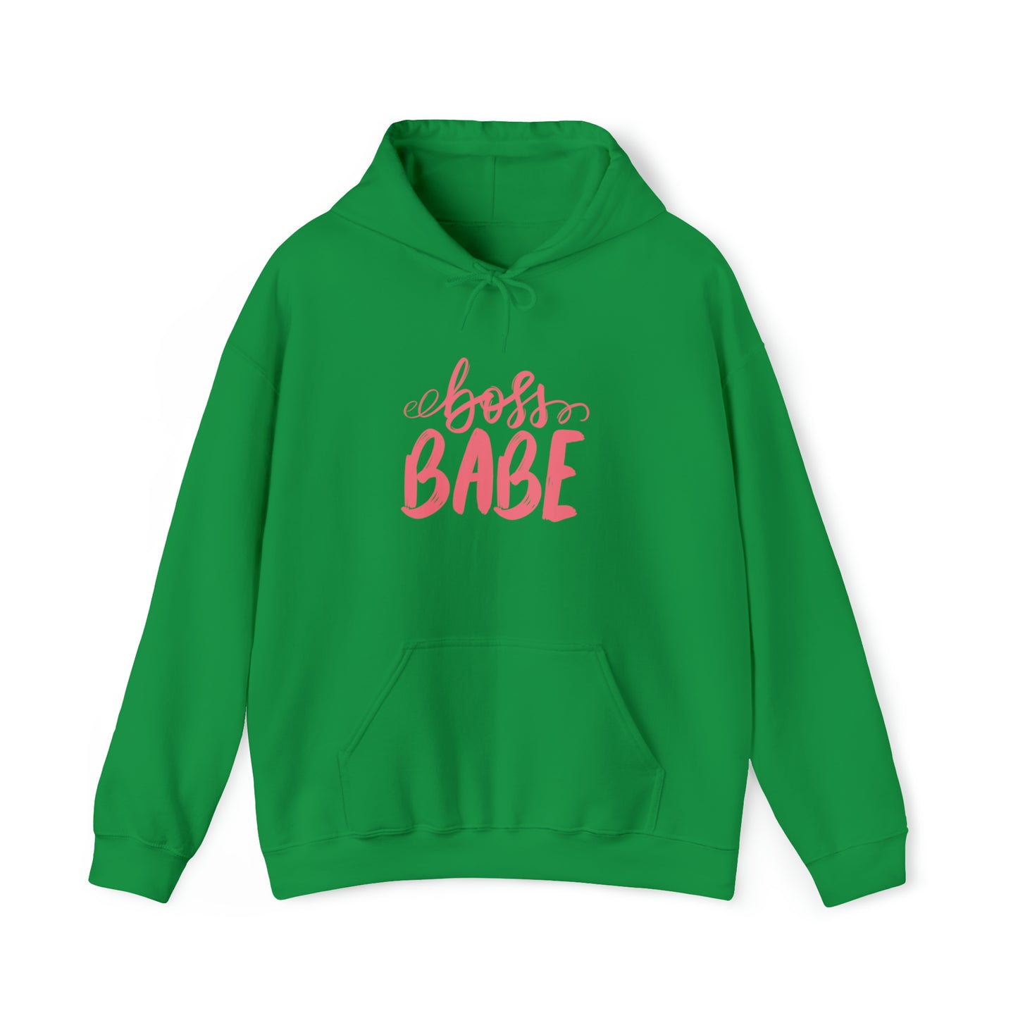 Boss Babe hoodie, boss babe energy, gift for her, millionaire babe, Unisex Heavy Blend Hooded Sweatshirt