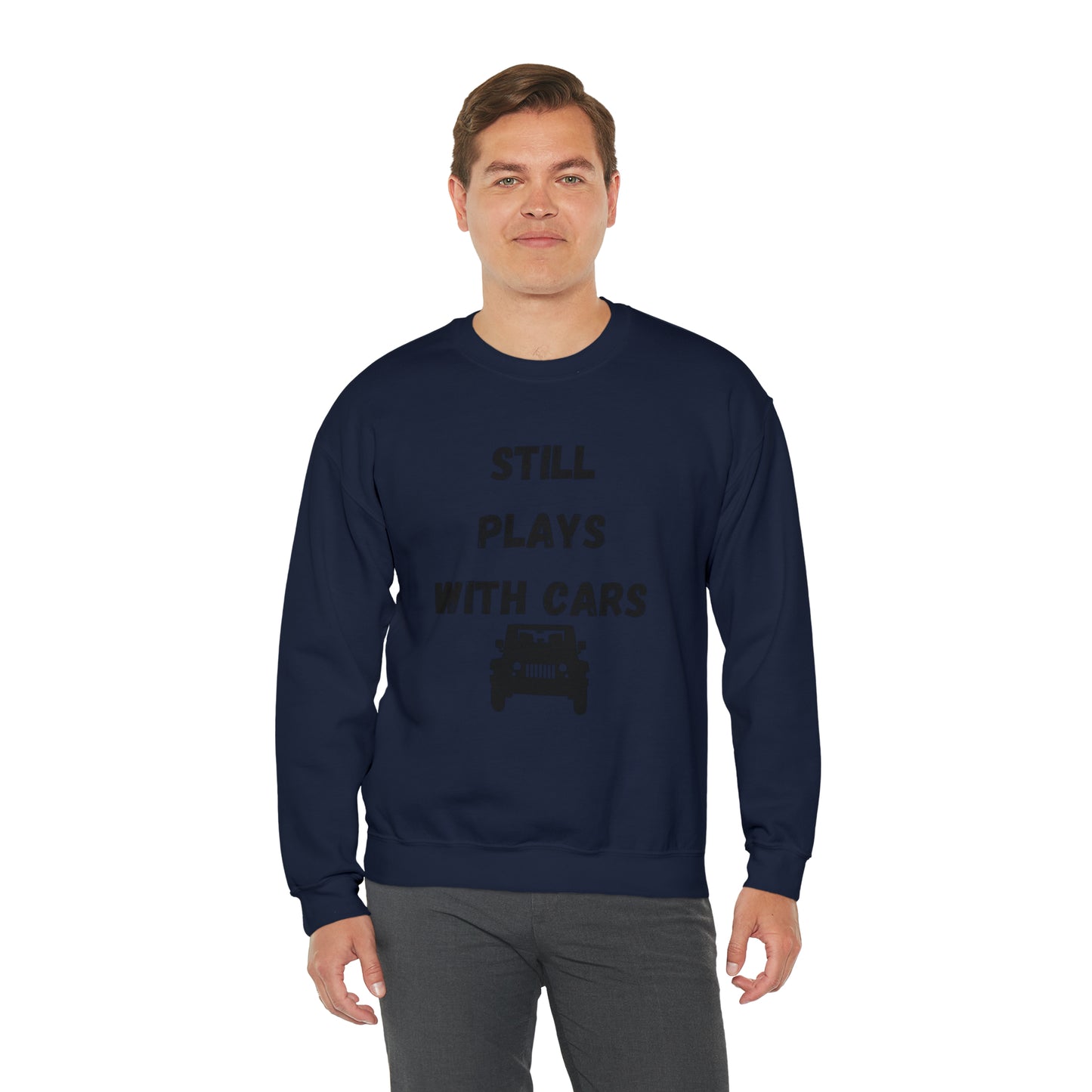 Funny unisex sweatshirt, Still Plays with cars shirt, I'll be In The Garage Shirt, Fathers Day Gift, Dad shirt, Husband birthday Gift,