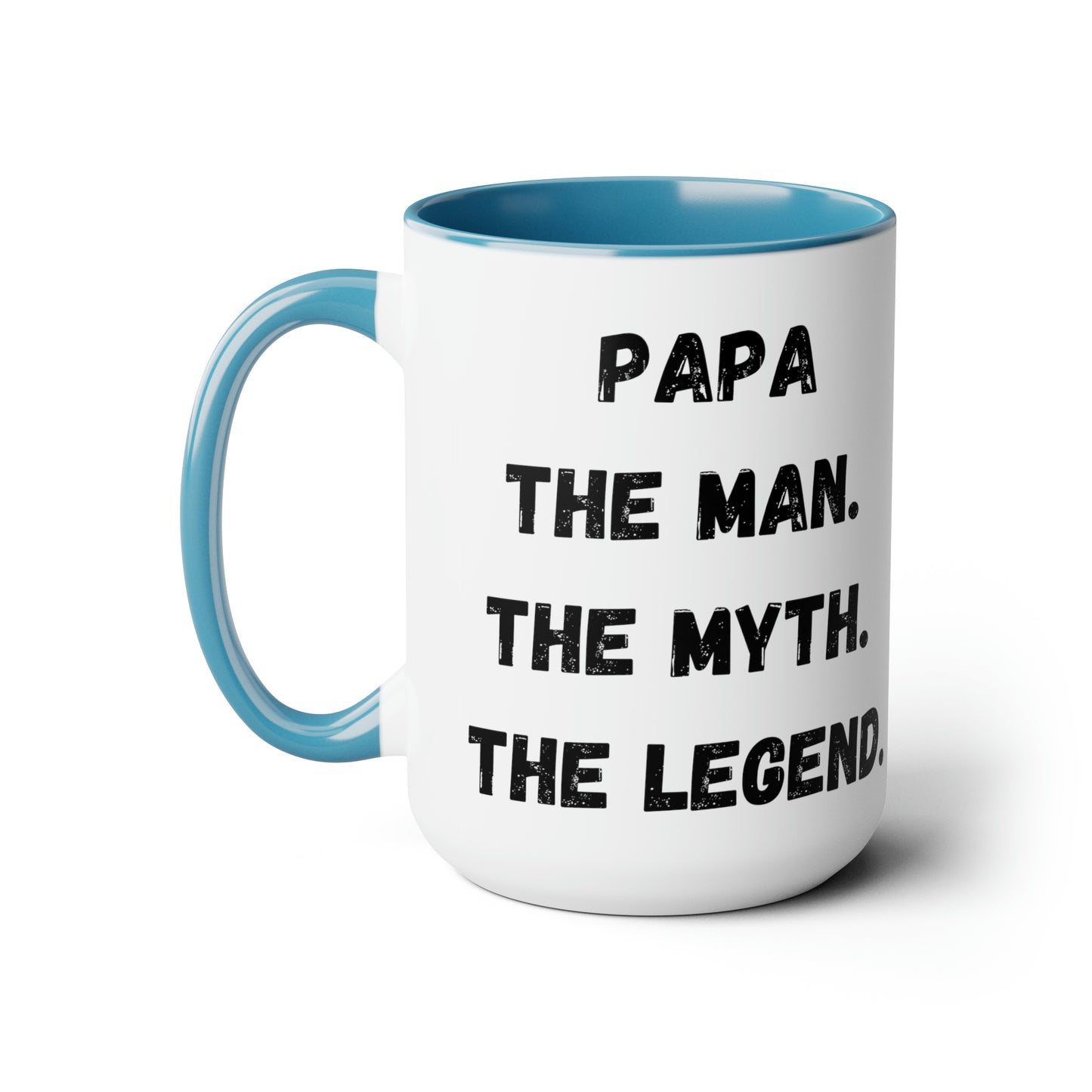 Papa the man the myth the legend mug Daddy mug love you dad gift Coffee Mug pregnancy reveal gift heart mug gift for her Mug wife Coffee tea