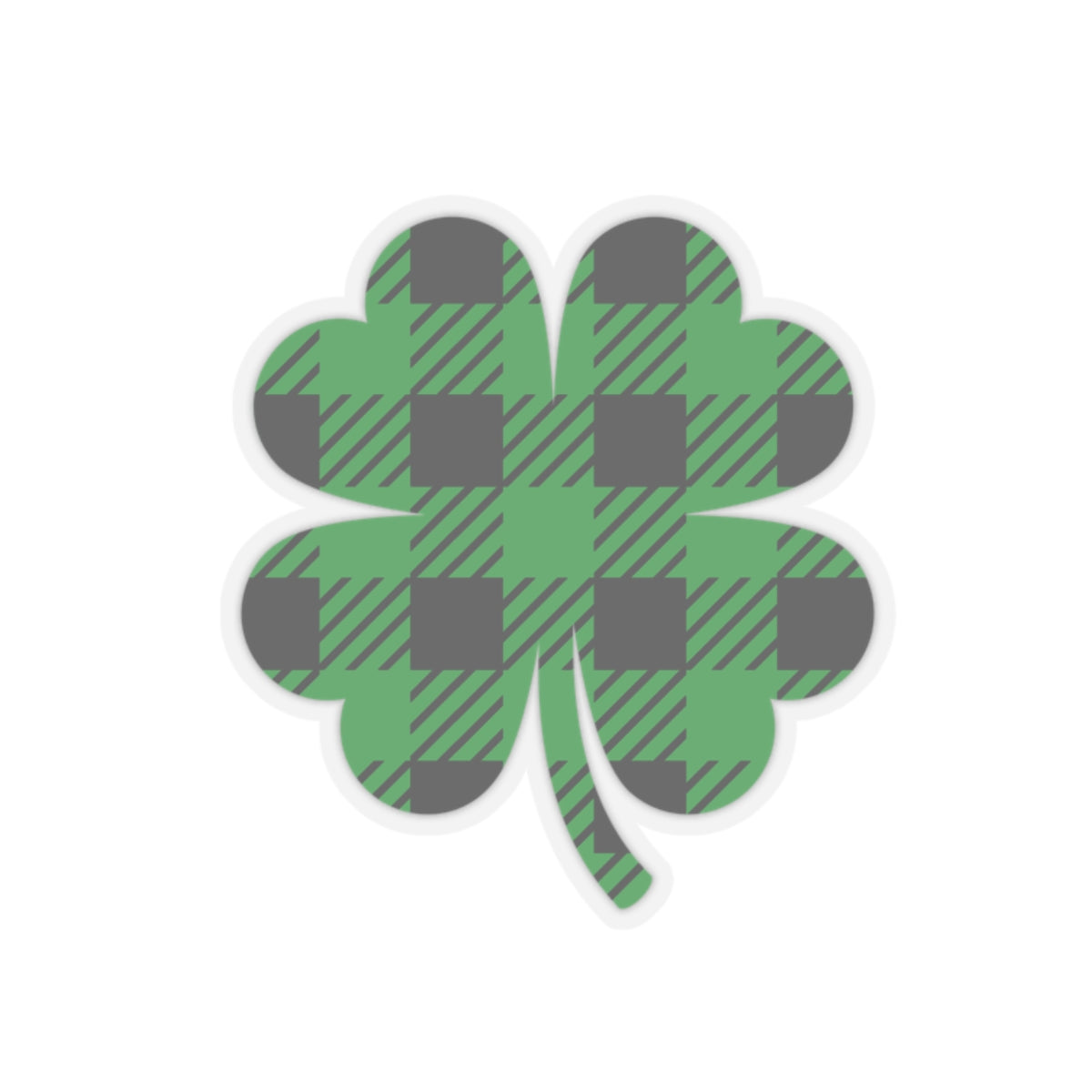 Four leaves clovers sticker st. Paddys sticker life st Patrick's day Motivating sticker keep trying sticker gift forher giftforhim girlboss