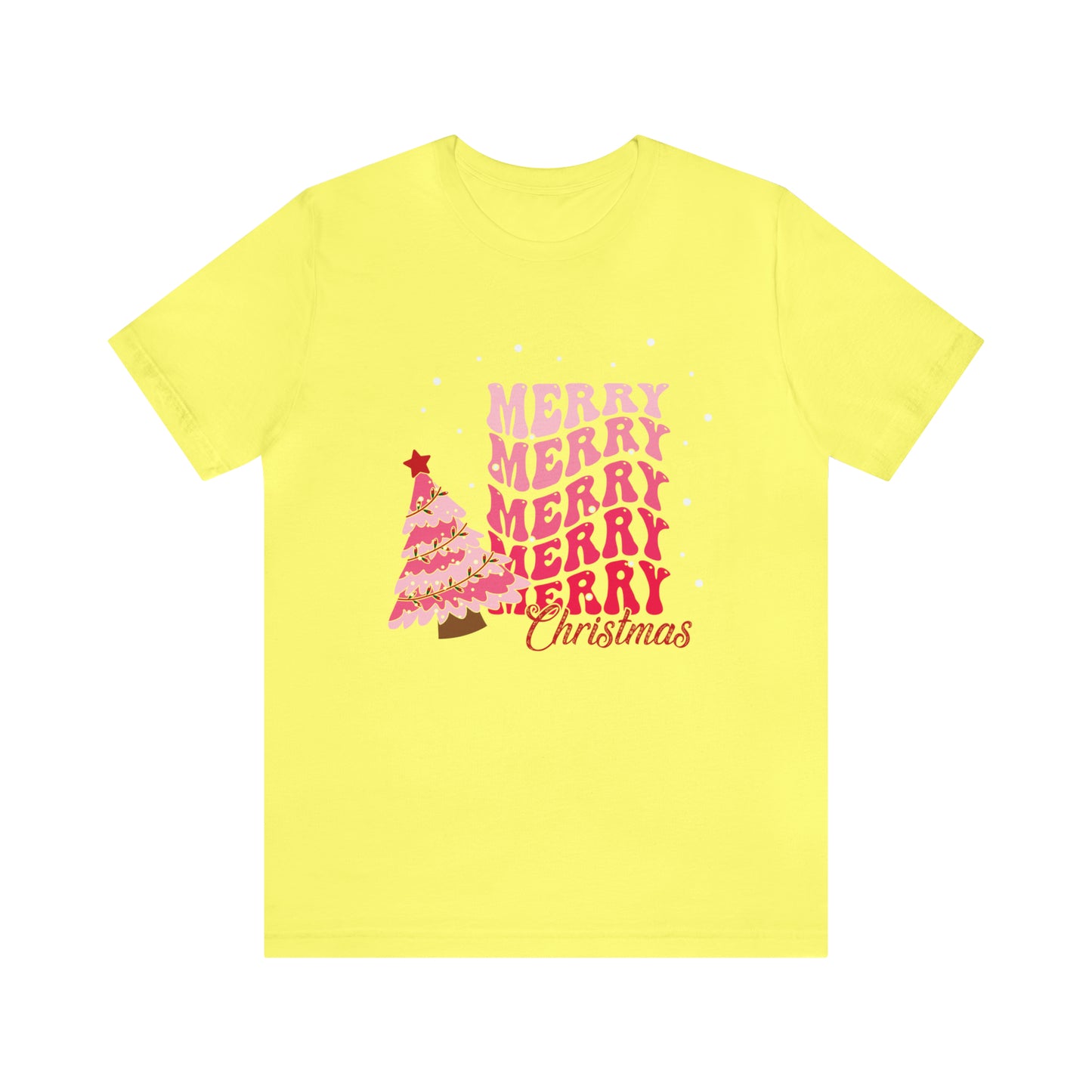 Festive AF shirt Pink Merry Bright Christmas Tshirt for Women Christmas Shirt Sweater Holiday Christmas gift for her gift for him unisex