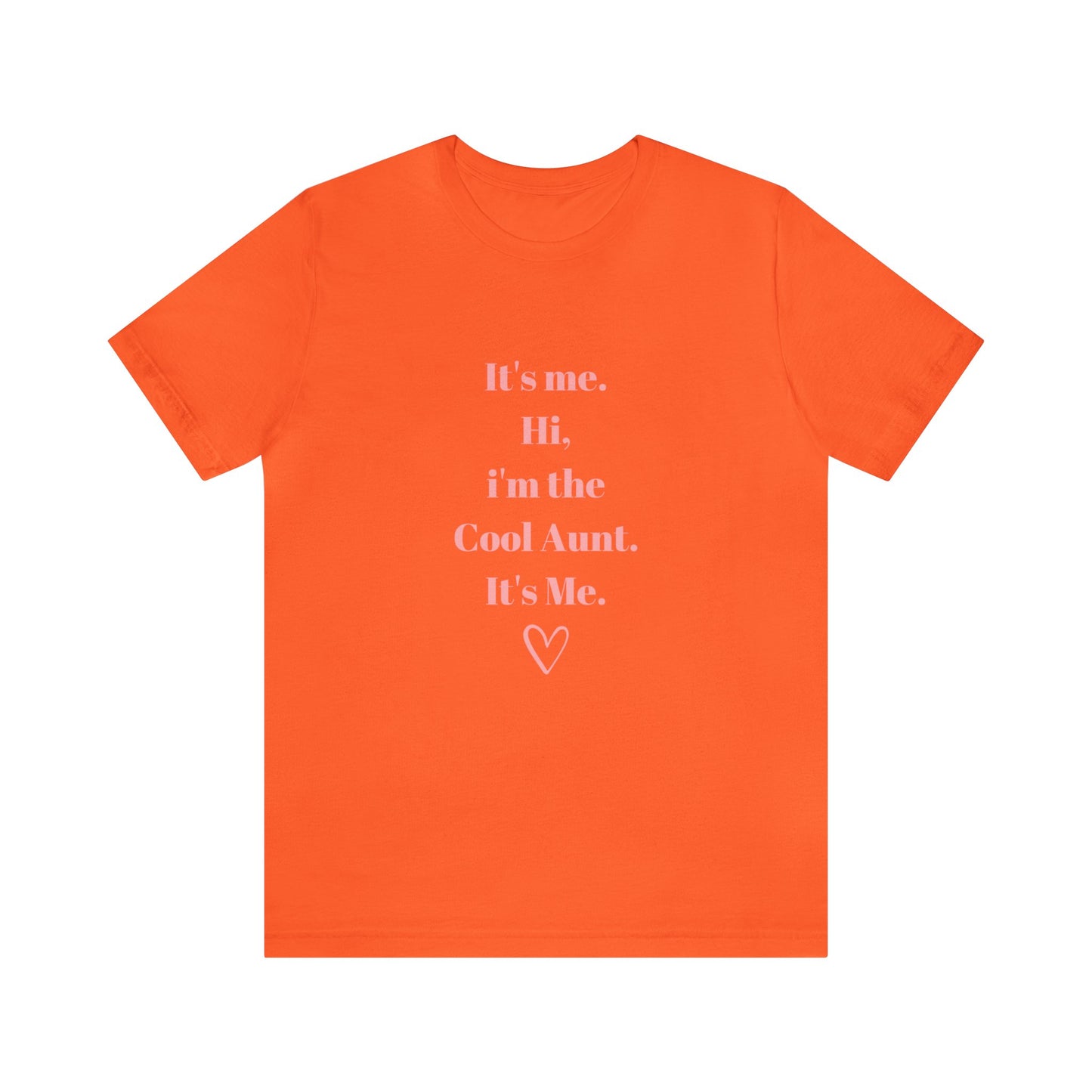 It's me hi I'm the cool aunt shirt cool auntie Tee gift for sister Shirt pregnancy reveal shirt Feeling Good Retro T-Shirt Shirt best friend