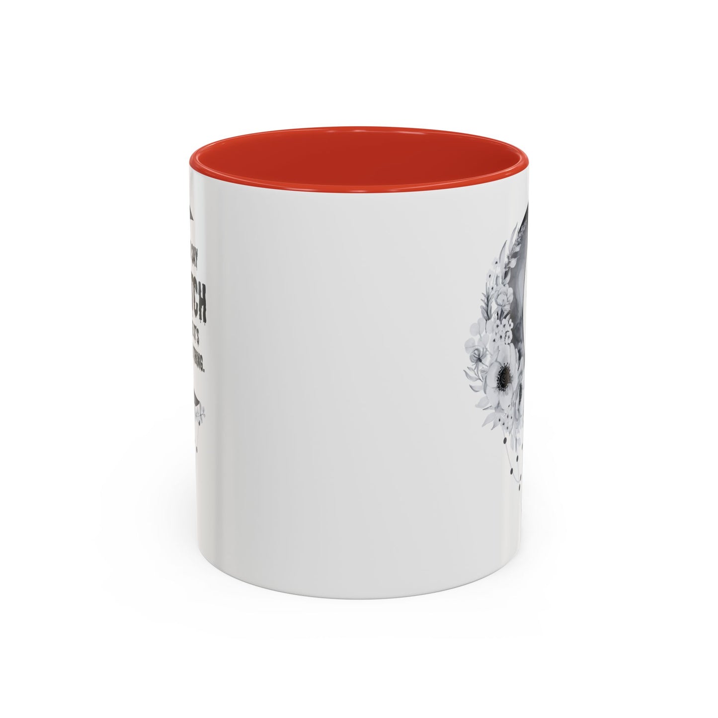 Witch mug Halloween mug Spooky things mug office funny gift best friend gift Christmas word fuck sarcastic humour gift Coffee Mug(11, 15oz)