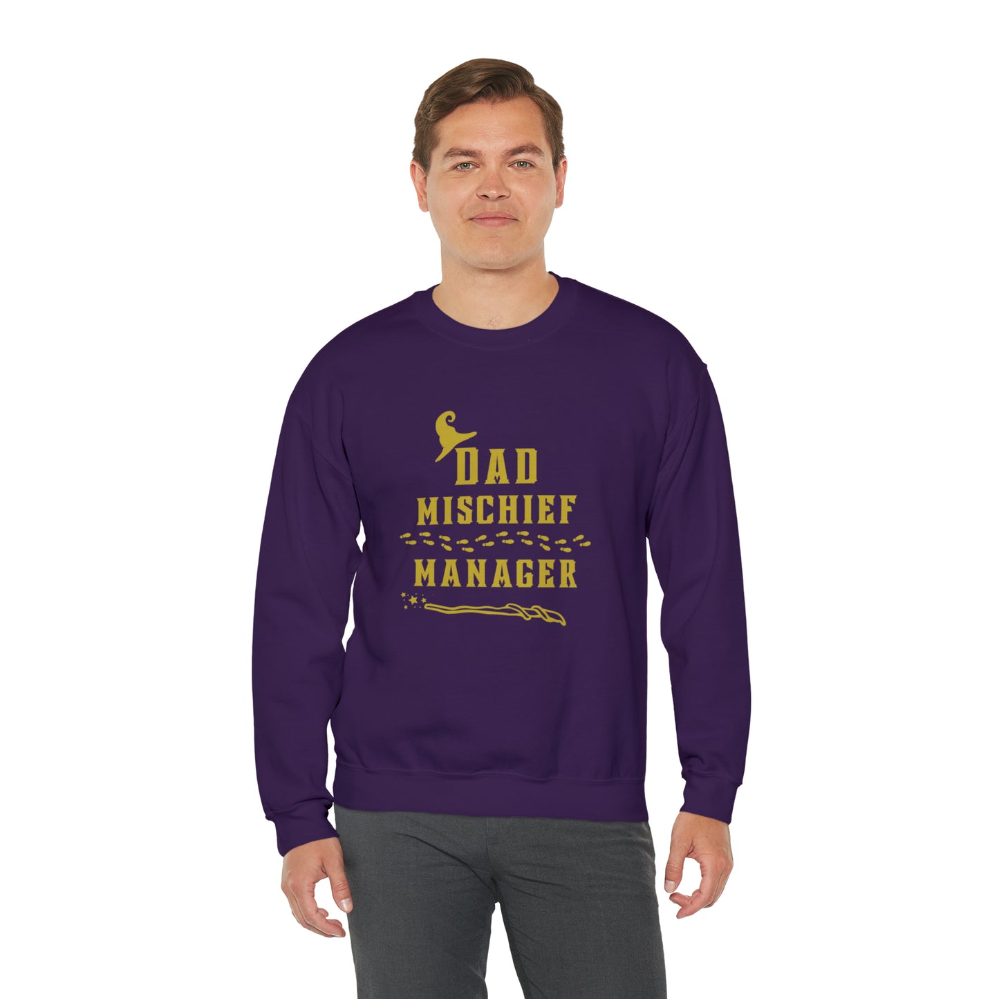 Dad Mischief Manager Hogwarts Alumni sweatshirt Universal Studios Shirts wizard House School Merry Christmas gift for her gift for him