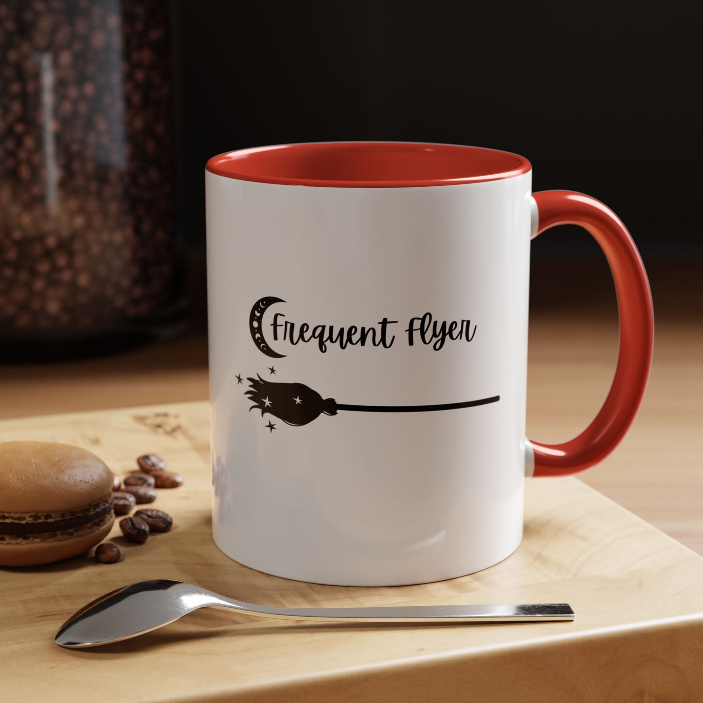 Witches mug Frequent flyer mug wizards broom mug Witchy Halloween mug cauldron ghost wicked mug bestie gift Coworker Gift Boss Christmas