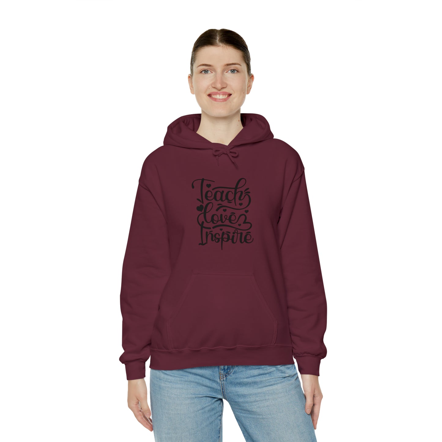 Teach love inspire Hoodie, Do what makes you happy hoodie, Teacher mode Hoodie, Appreciation, Christmas Sweater, Christmas,Christma