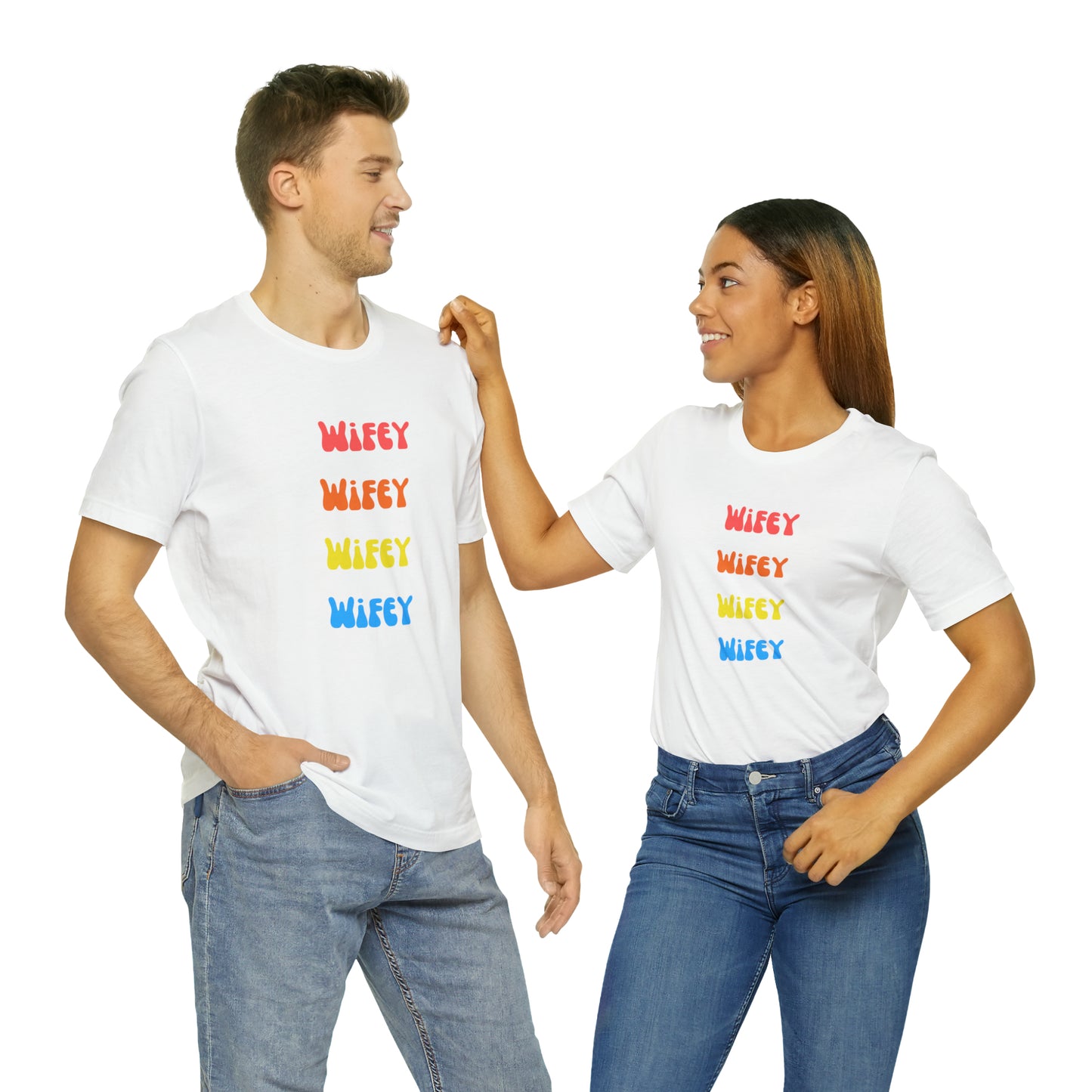 Wifey Wifey T-Shirt Aesthetic Shirt Trendy Shirt Shirt With Words On Back Tumbrl Positive Tee Gift for him Gift for her