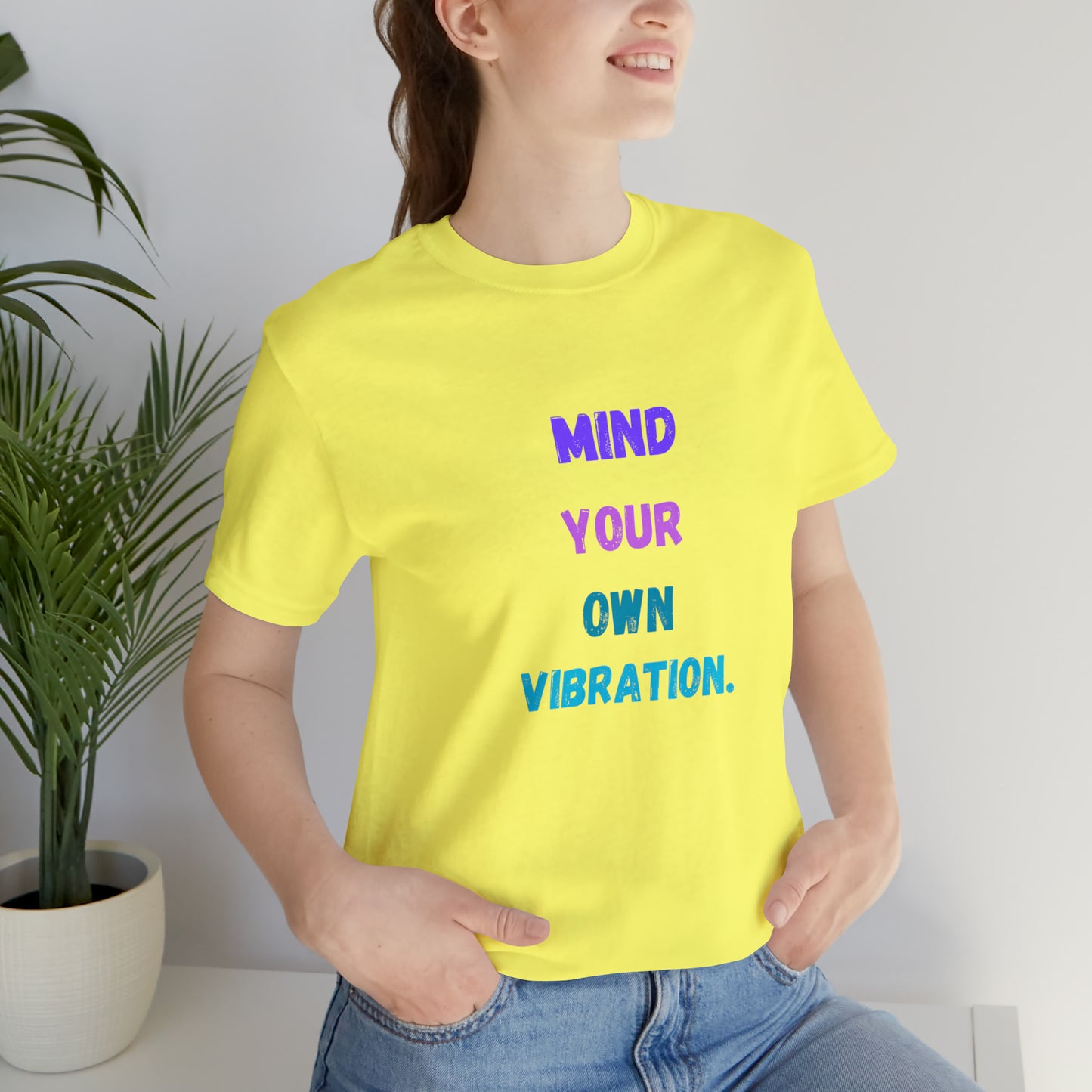 Spiritual shirt Mind your own vibration t-shirt Zen gift for her gift for him yogawear meditation gifts best friend Christmas gift