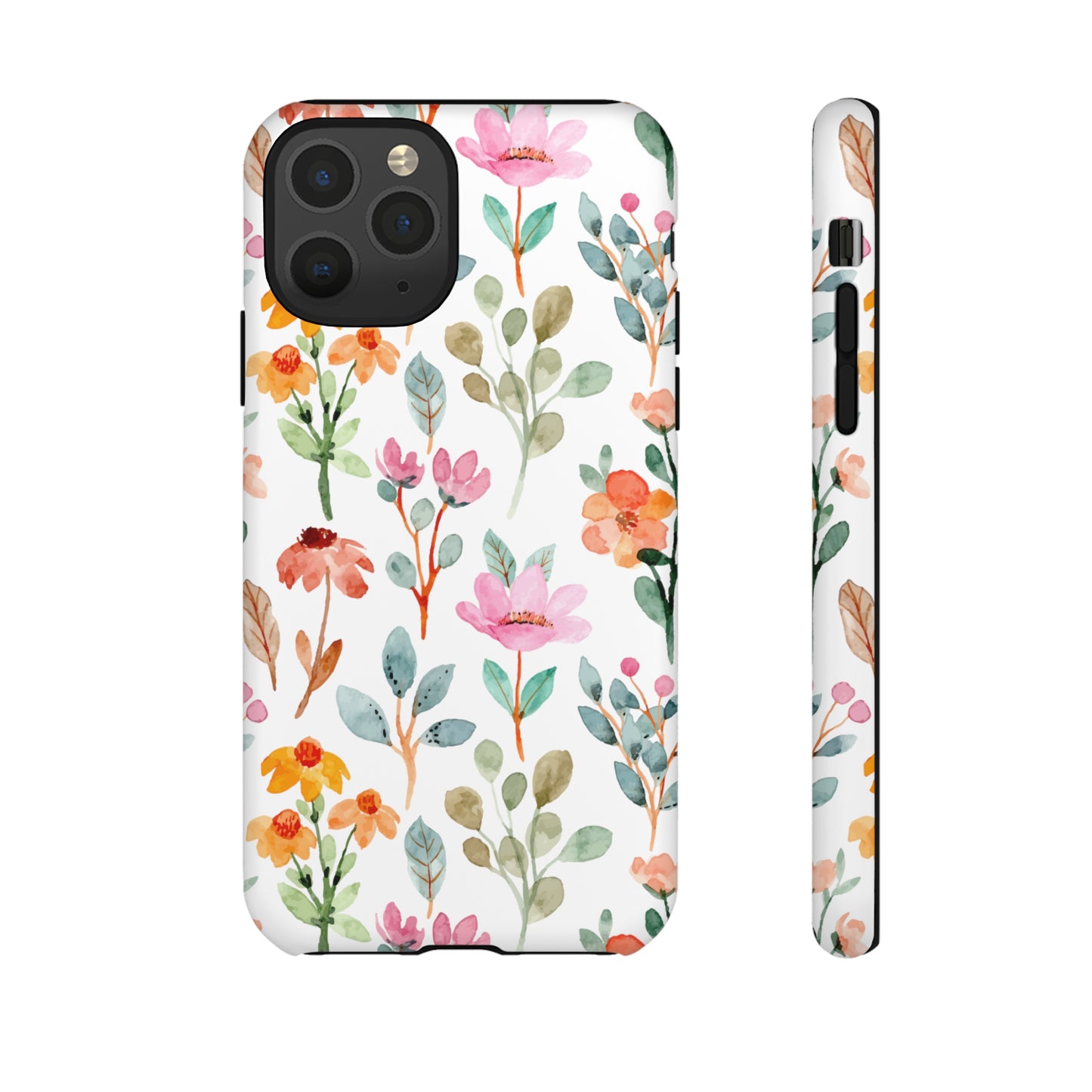Floral phone case mother's day gift best friend gift for her gift for him flower cell phone cases Tough Cases