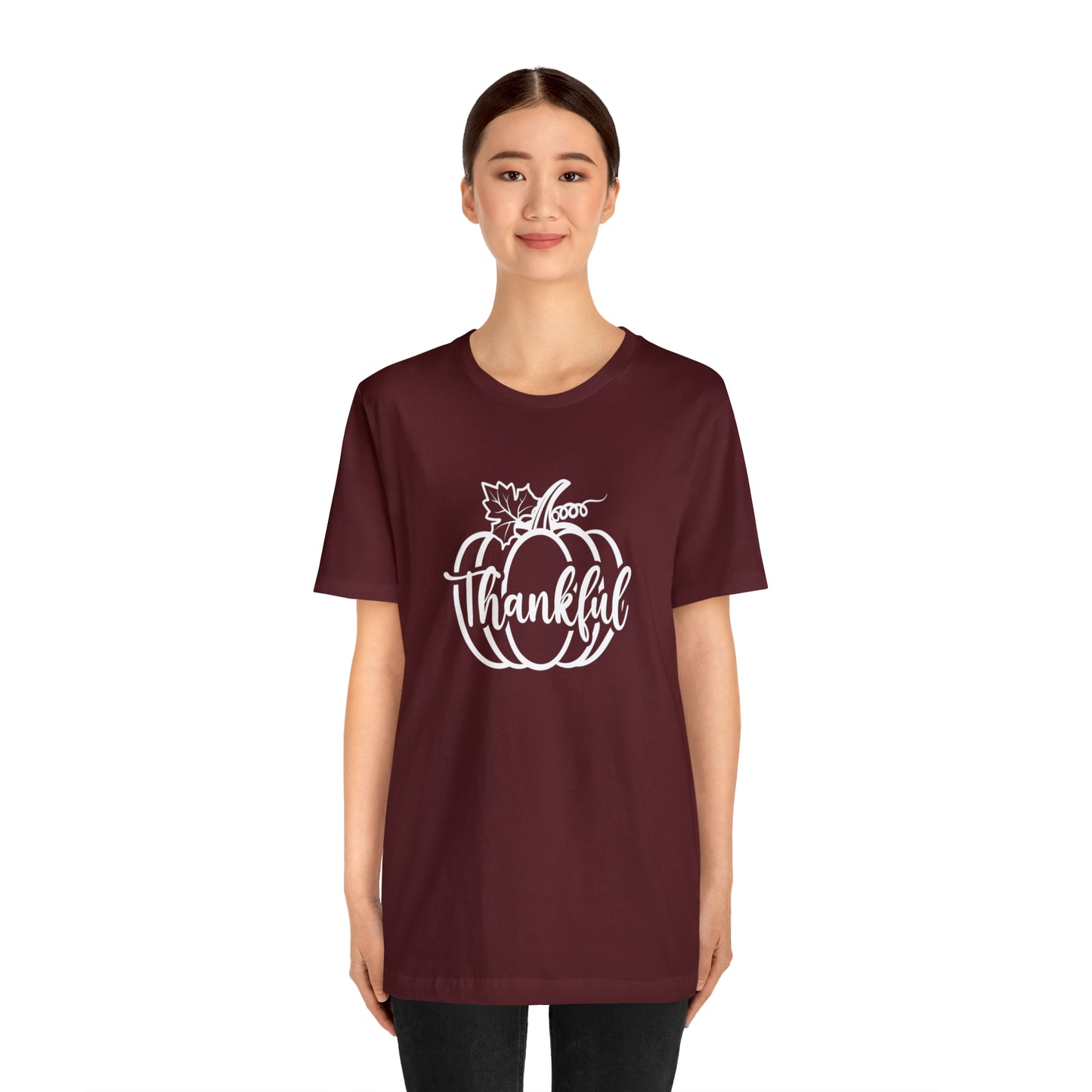 Thankful pumpkin shirt thankful grateful blessed shirt give thanks Tshirt Thankful Shirt Women's Thanksgiving Shirt Fall Clothing Thankful