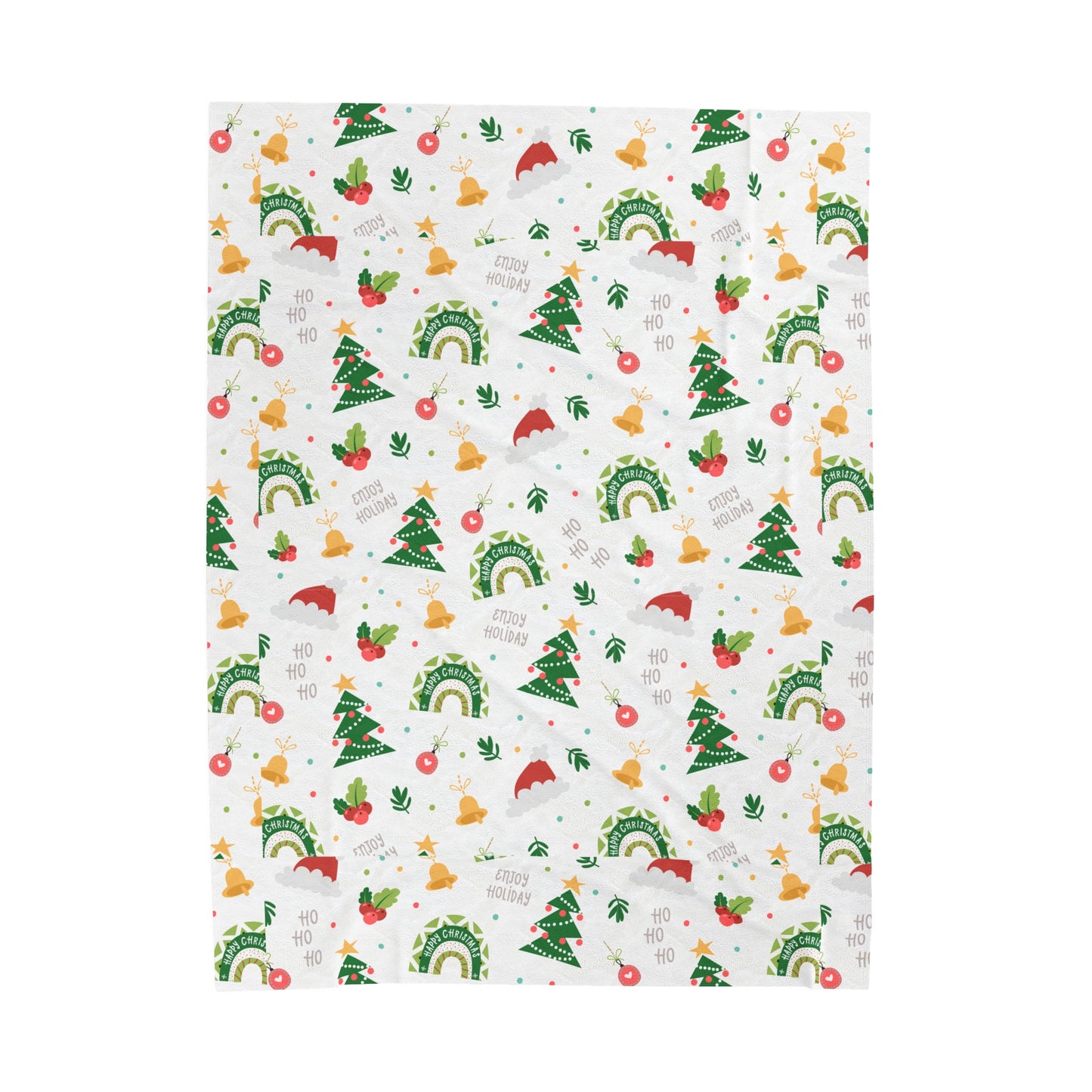 Christmas Blanket holiday blanket christmas movie watching blanket Merry christmas  blanket Velveteen Plush Blanket