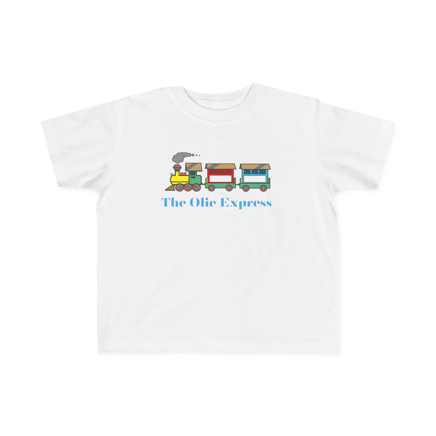 Personalized toddler shirt train toddler shirt train Express birthday shirt Christmas kid Tshirt Trex fun tee Toddler's Fine Jersey Tee