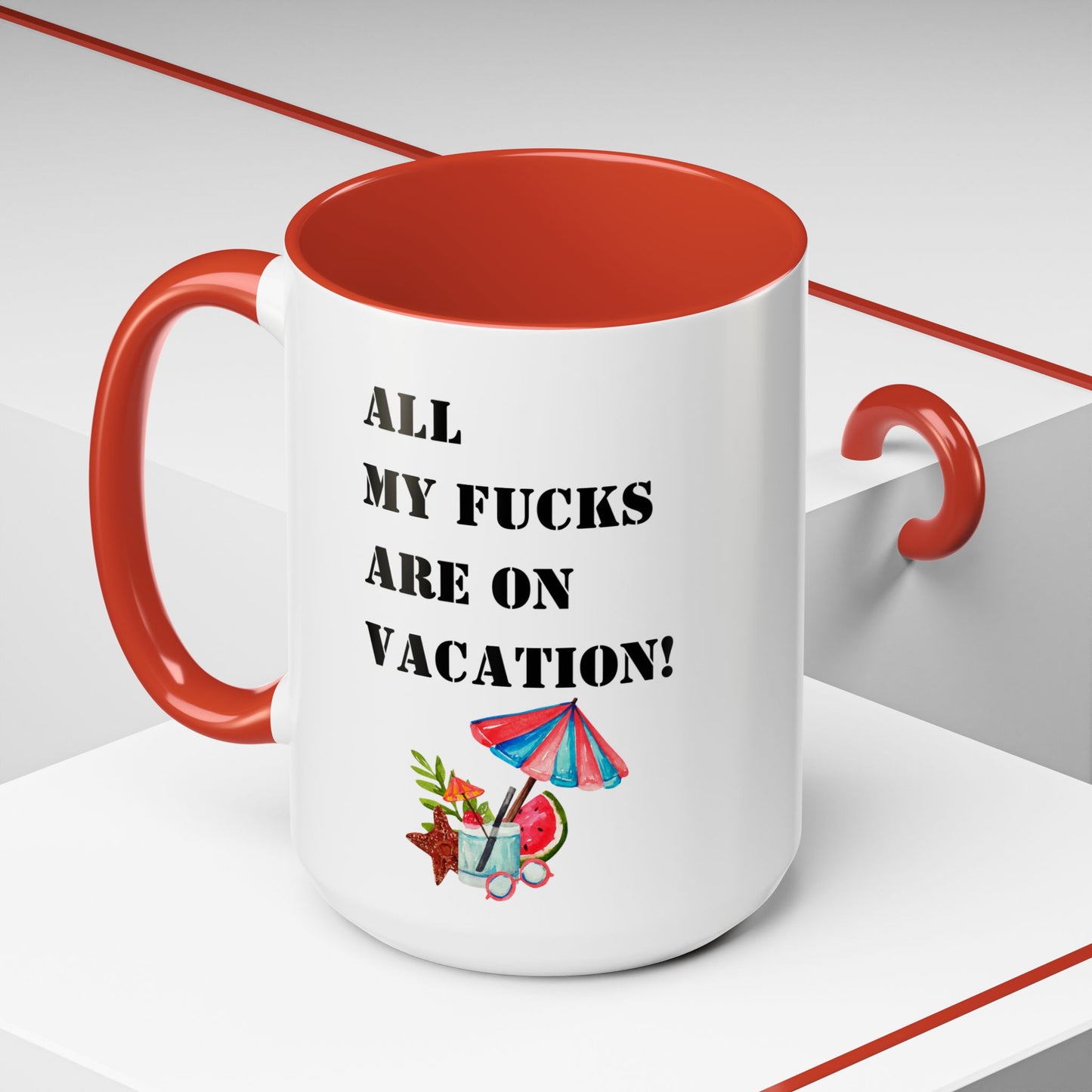 Morning affirmations mug funny work mug all of my fucks are on vacation mug delulu era mug Christmas gift for her gift for him bestie Mug