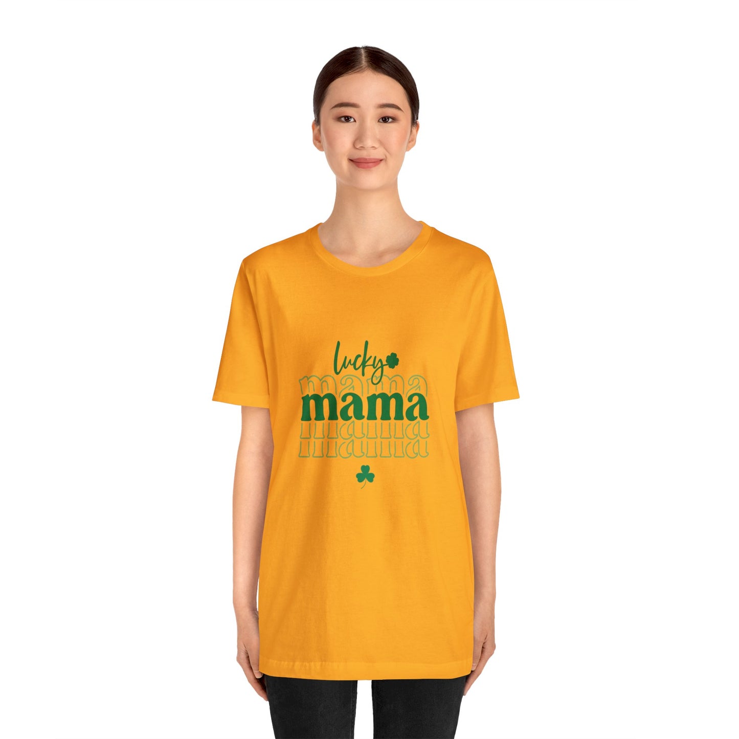 Lucky mama shirt Irish luck shirt st Patrick's day gift Unisex Tee choose happy Retro Shirt Retro T-Shirt best friend vacation shirt beach