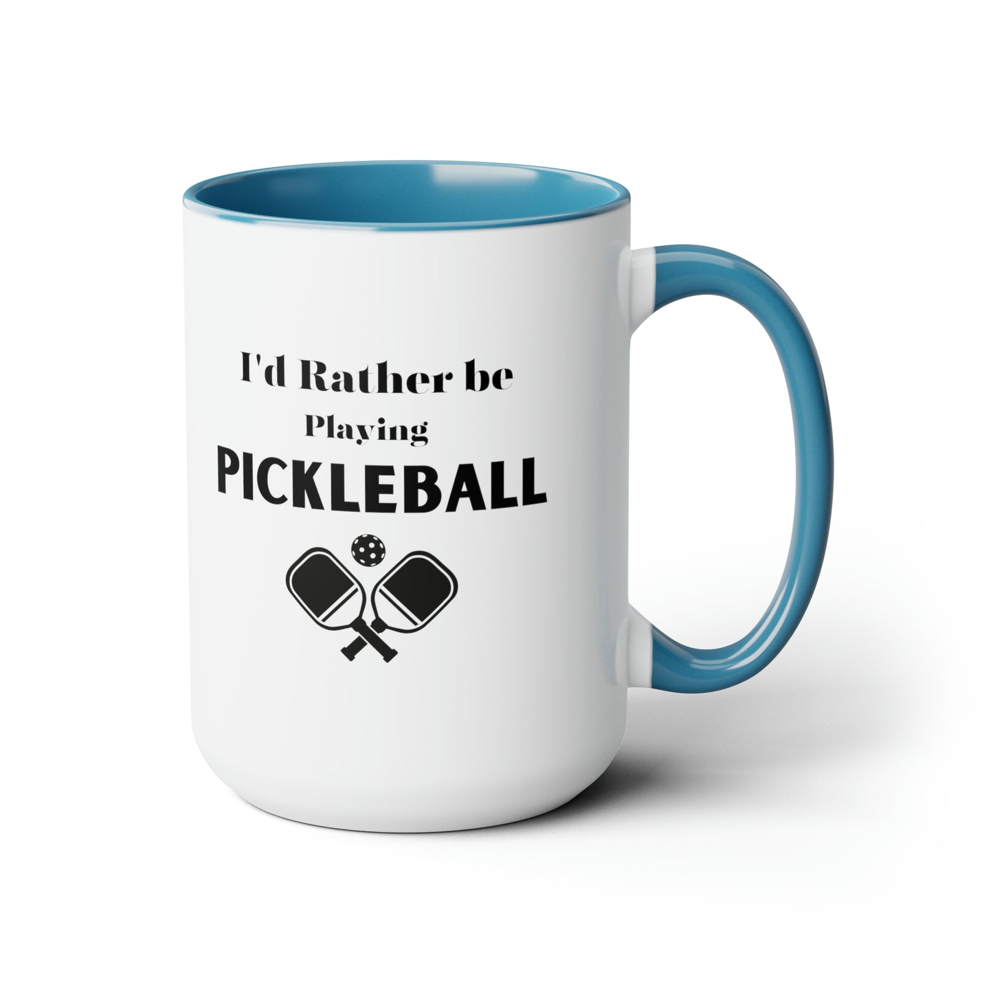 I'd rather be playing pickleball mug pickleball lover Daddy mug gift for her gift for him Coffee Mug pregnancy reveal gift wife Coffee tea