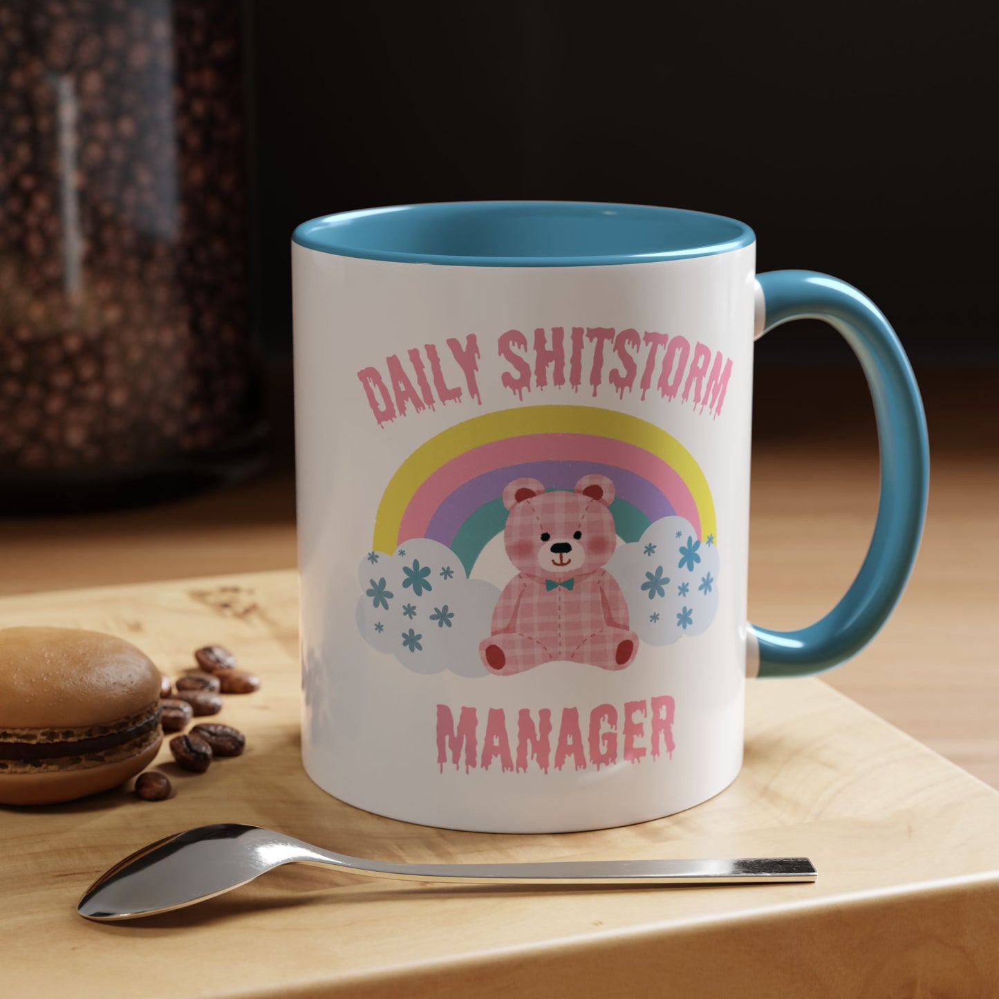 Christmas gift for manager gift for mom Daily Shitstorm Survivor's Club mug Funny Coworker Gift funny Boss Gift Christmas Office Gift Work