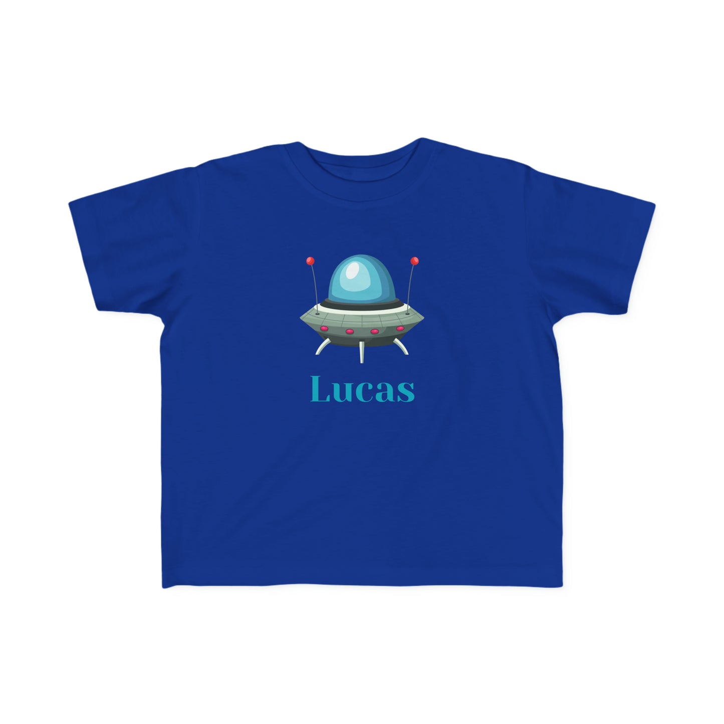 Personalized kid shirt ufo Shirt ufo shirt toddler birthday shirt Christmas shirt kid Tshirt Trex fun tee Toddler's Fine Jersey Tee