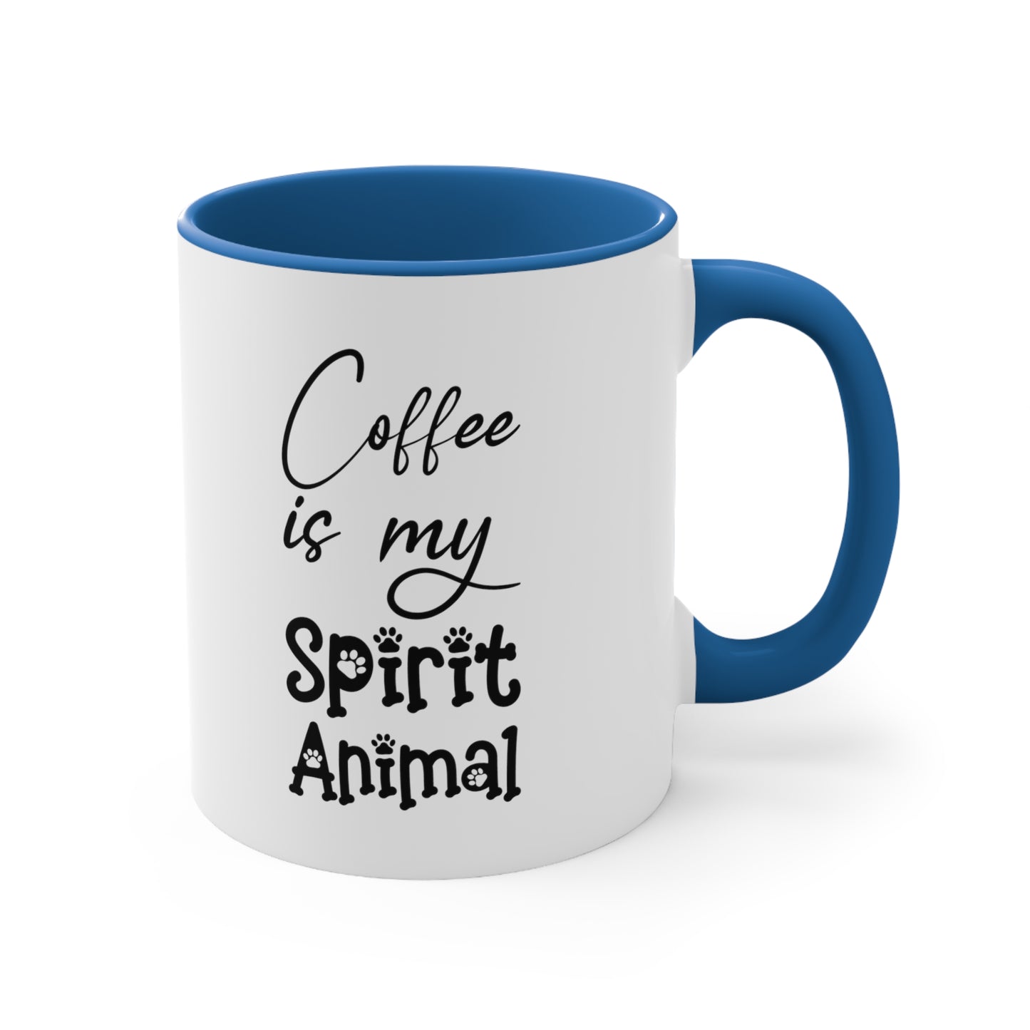 Coffee is my spirit animal mug Birthday Month mug September birthday month gift coffee mug gift for best friend gift for her gift for him