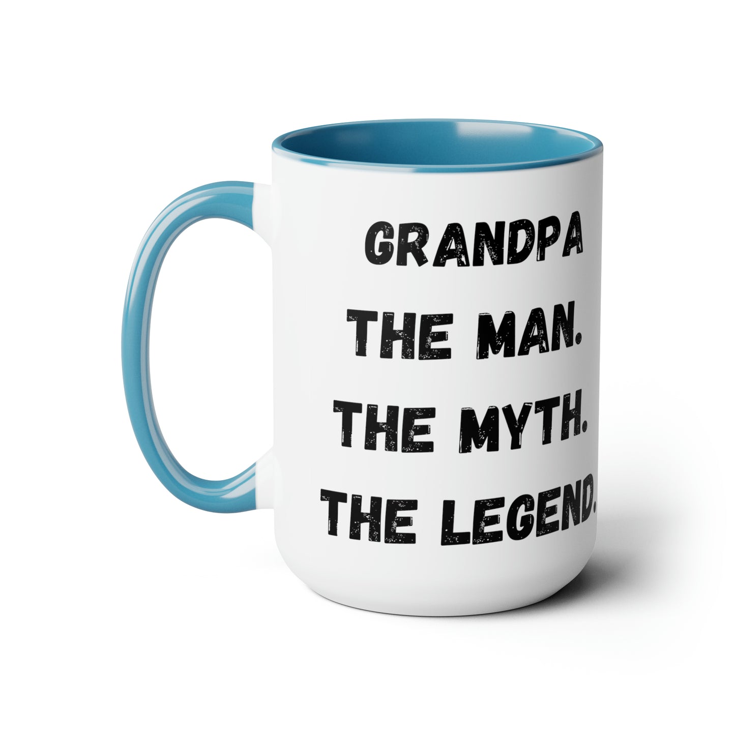 Grandpa mug the man the myth the legend mugDaddy mug love you dad gift Coffee Mug pregnancy reveal gift heart mug gift for her Mug Coffee