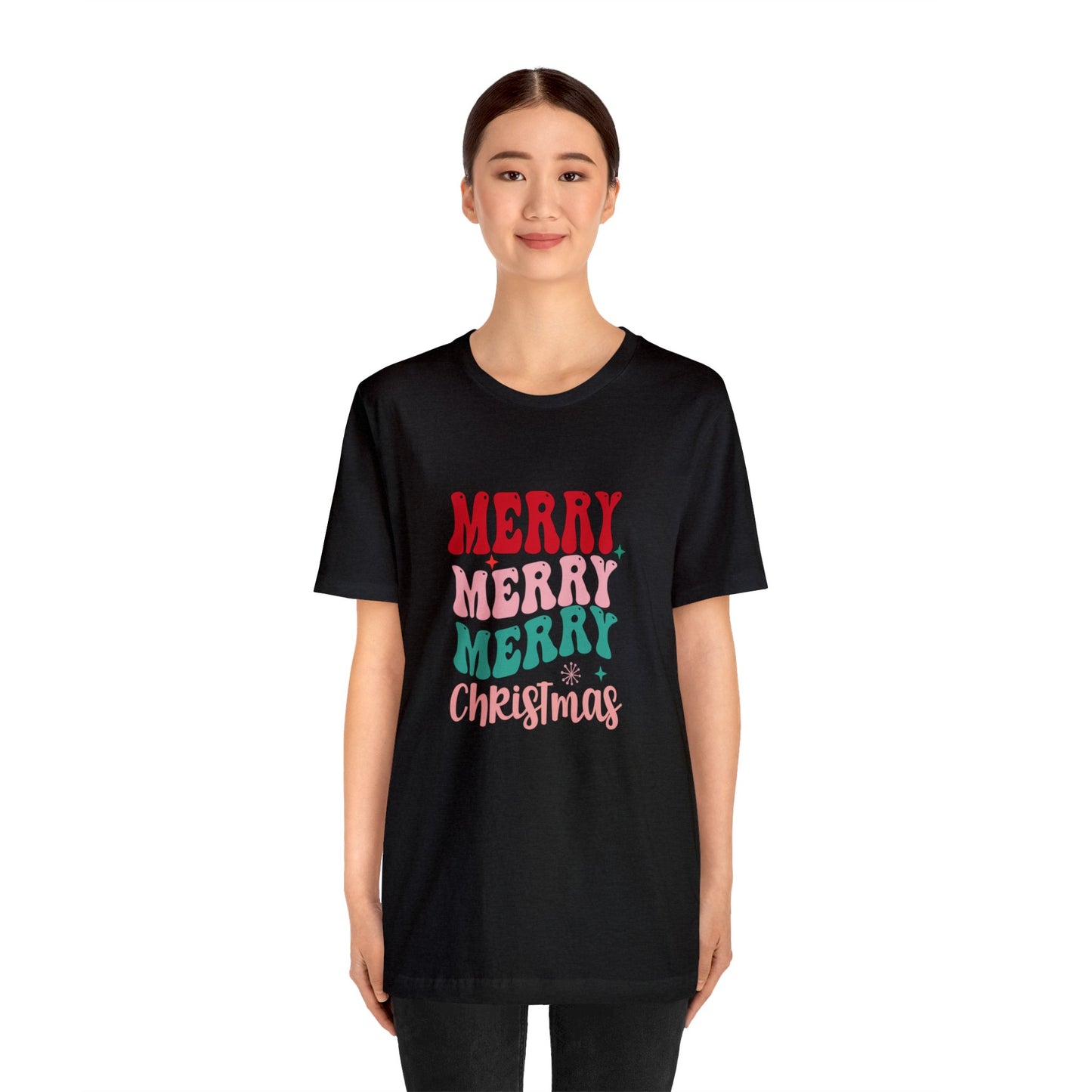 Merry Merry Christmas shirt Christmas gift for her Matching Family Christmas Shirts Family Christmas Shirt Matching Xmas Tees Christmas Tee
