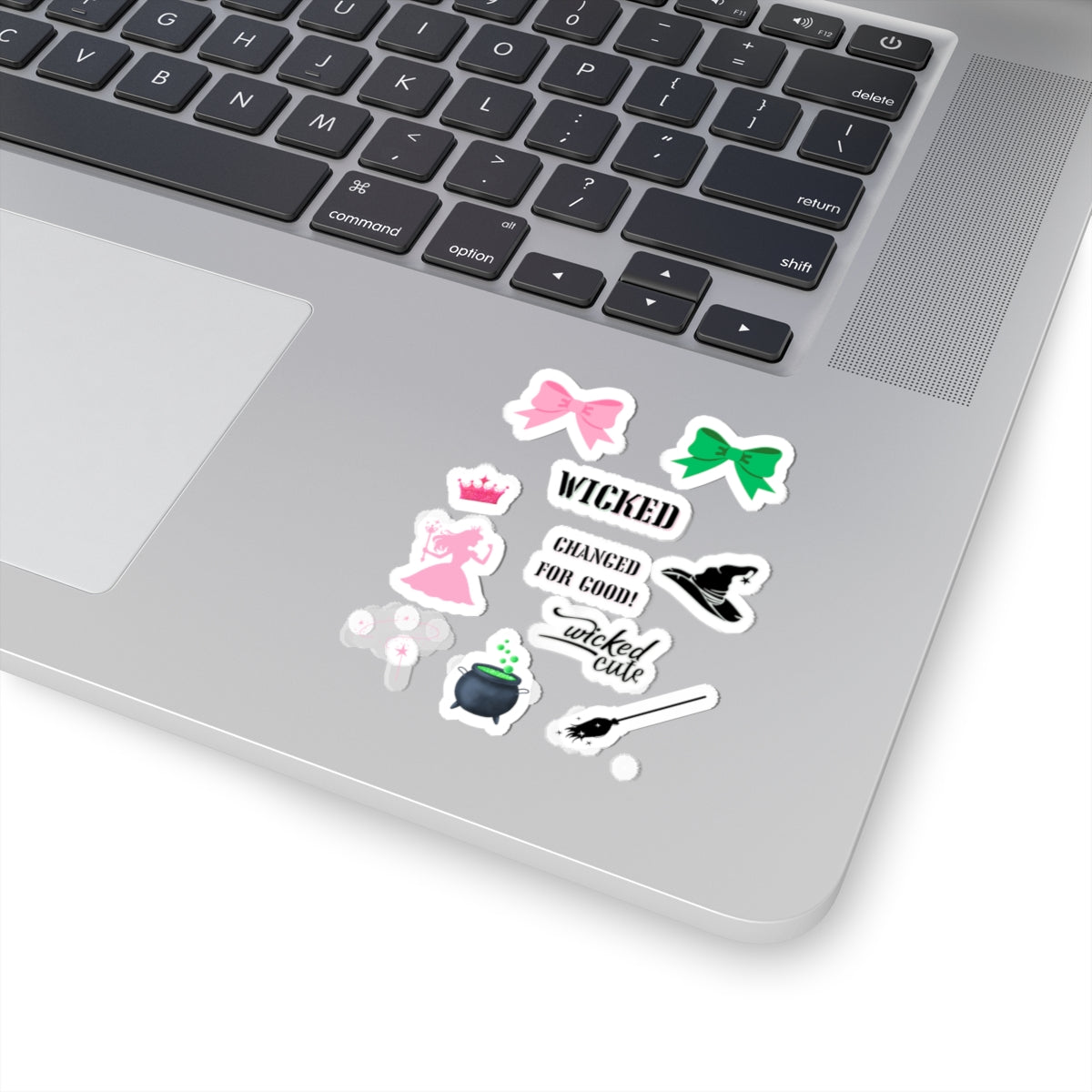 Wicked inspired sticker page new year new me sticker witchy sticker Magical AF sticker bestie sticker cauldron stickers bestfriend pink bow