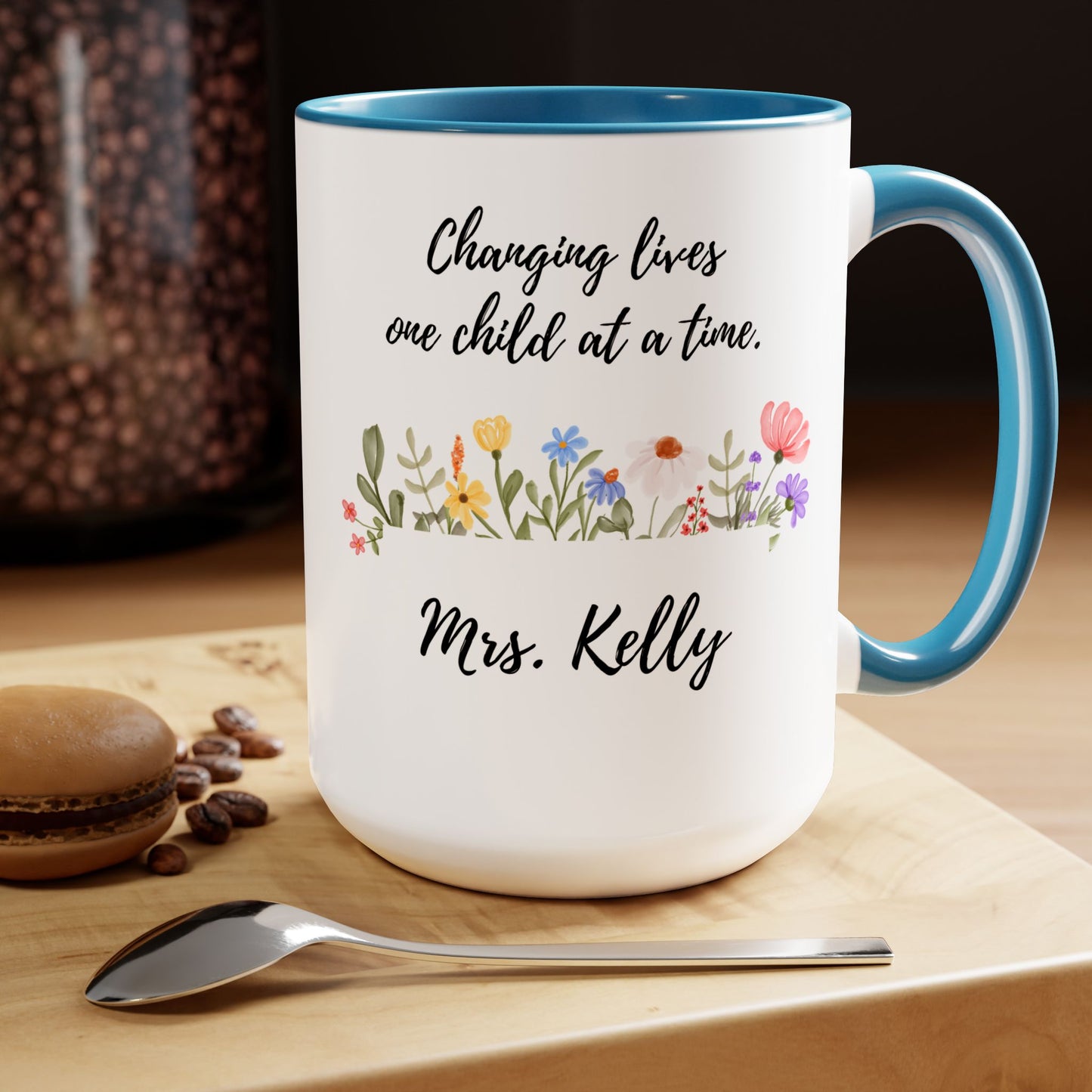 Custom teacher name mug personalized teacher gift teacher vibes gift for him Supervisor mug Coffee Mug gift for her Mug wife Coffee Mugs