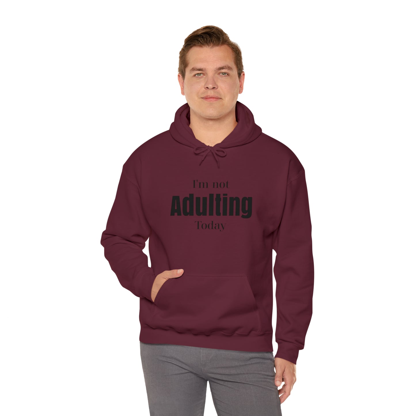 Adulting Sweatshirt unisex, I'm not adulting today, Funny adulting shirt Christmas Sweater,Christmas boss mom,Holiday Christmas gift